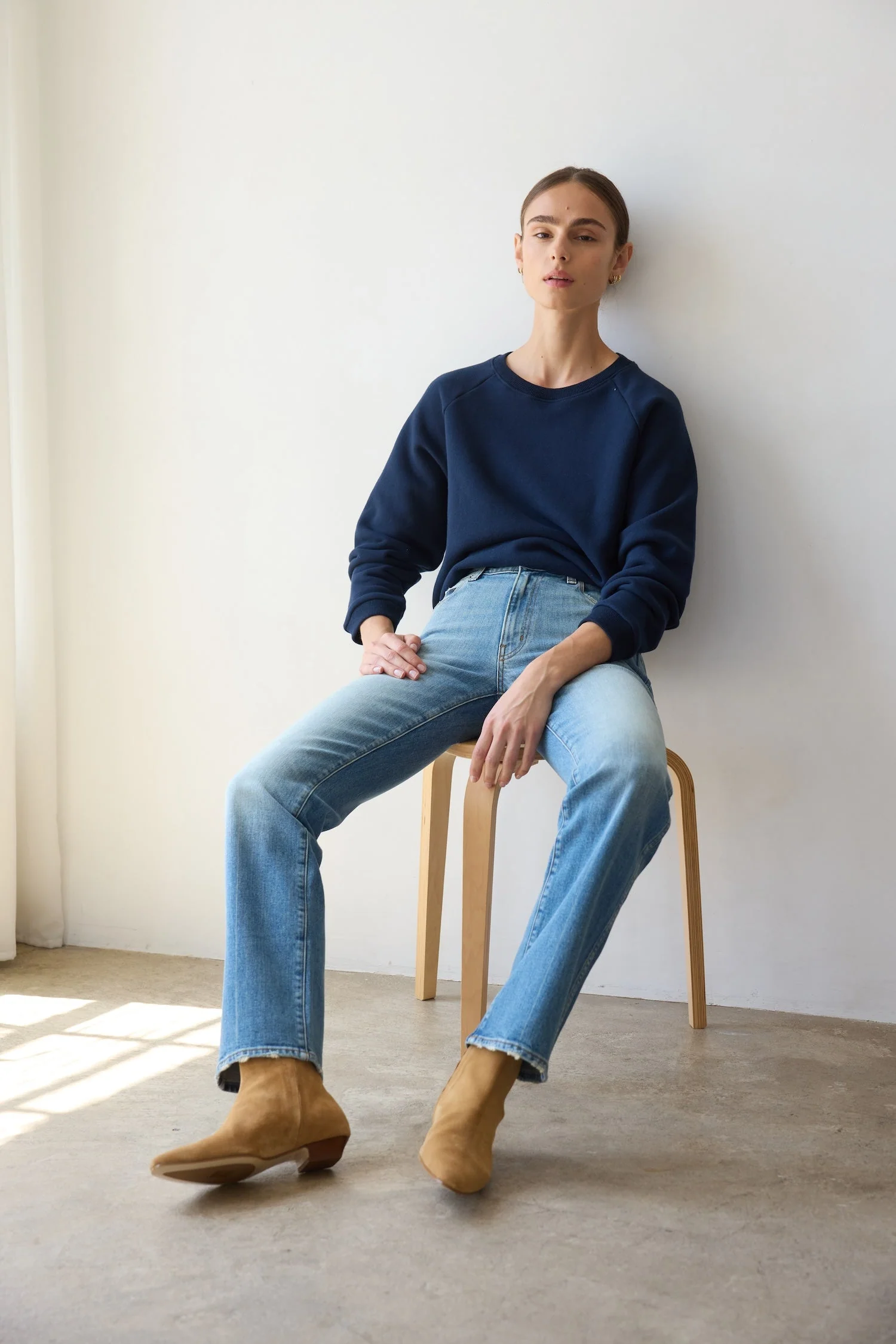 Jamie Haller - The Lennon Boot in Camel Suede - Image 10