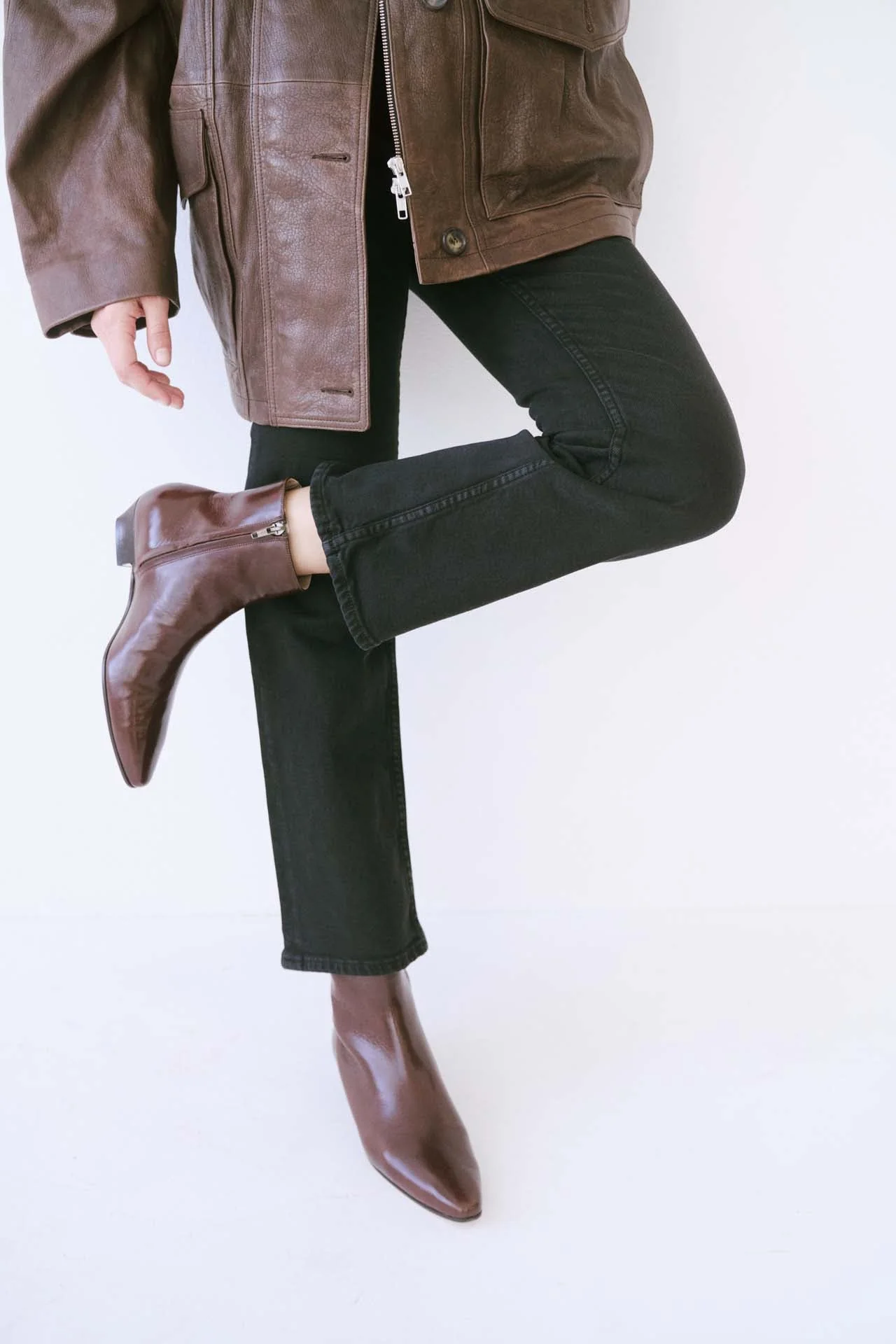 Jamie Haller - The Lennon Boot in Cocao - Image 20