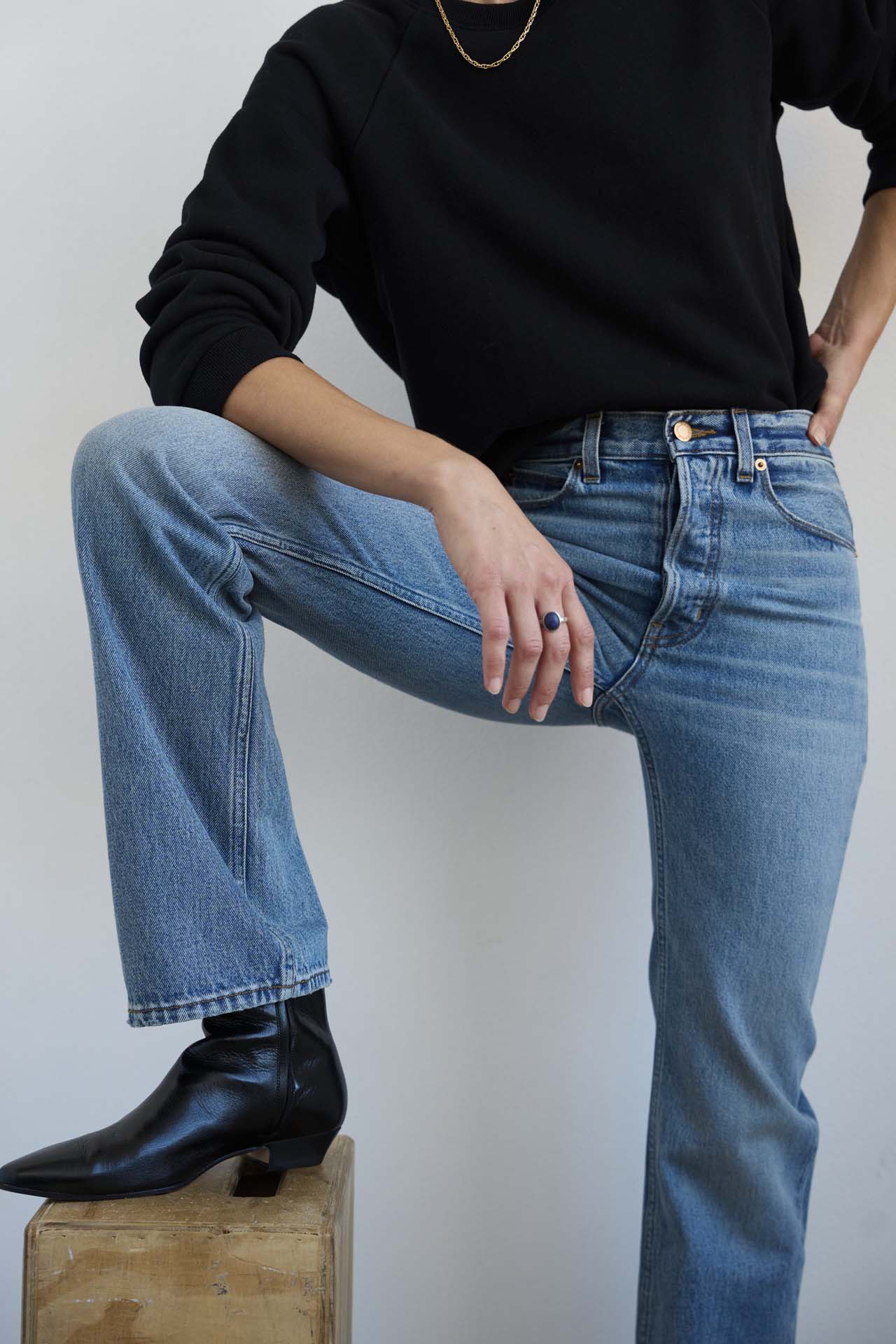 Jamie Haller - The Lennon Boot in High Black - Image 17