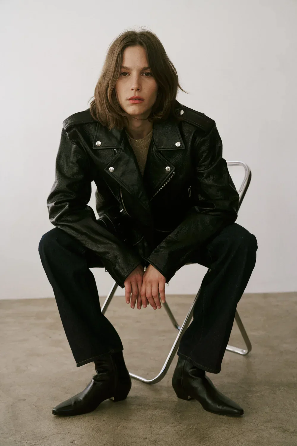Jamie Haller - The Lennon Boot in High Black - Image 3