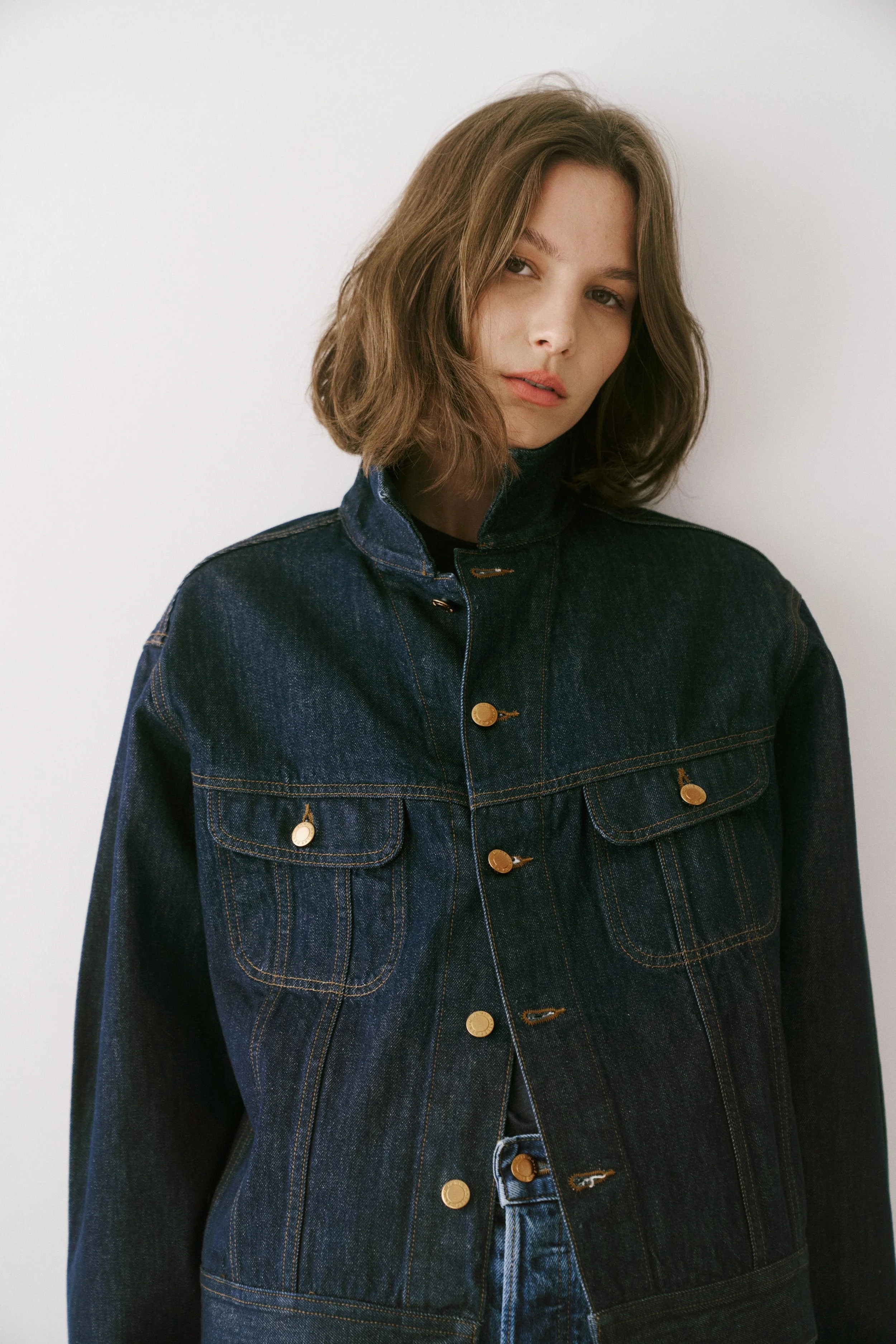 Jamie Haller - The Loverboy Jacket in Raw Rinse - Image 11