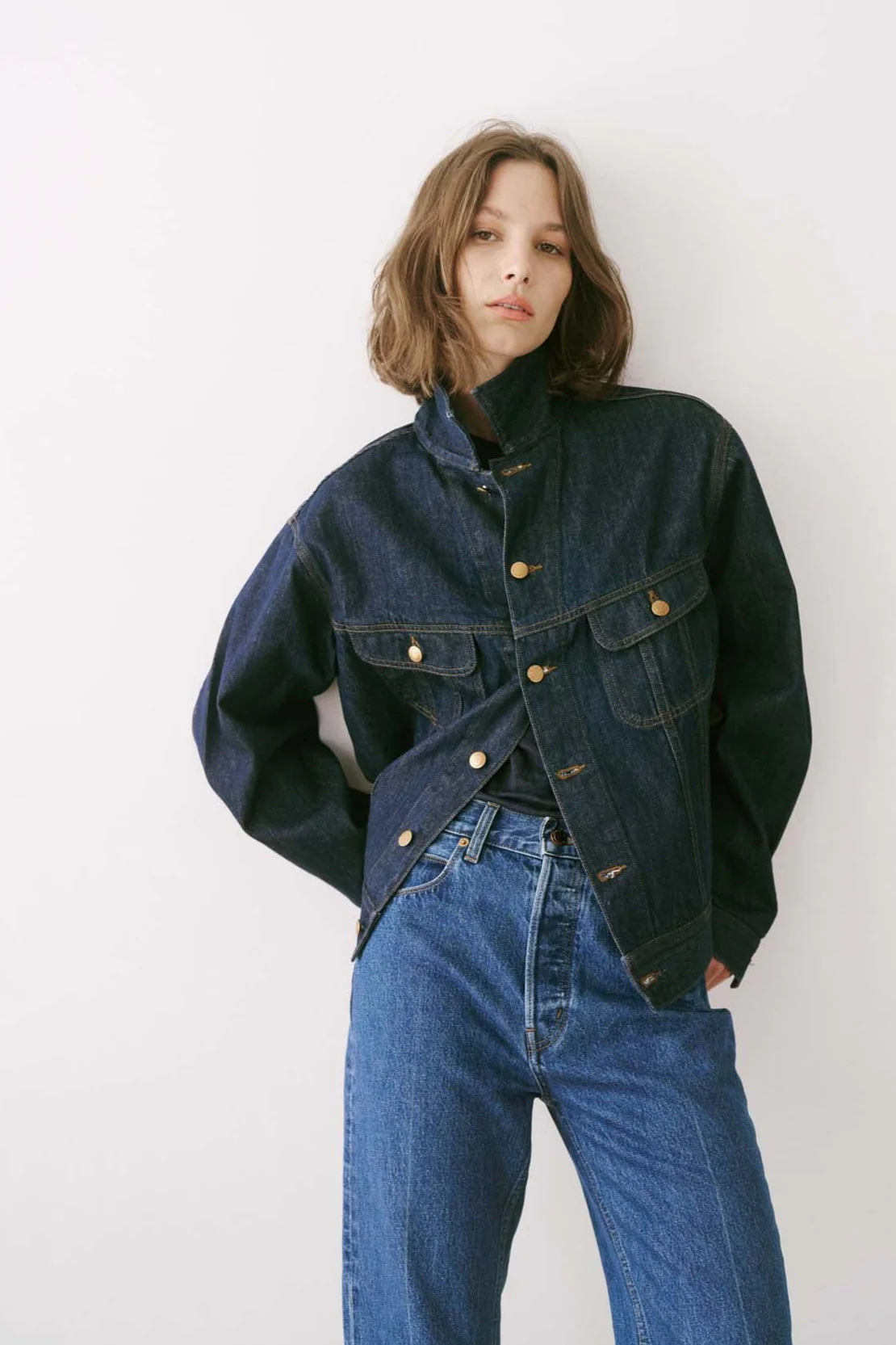 Jamie Haller - The Loverboy Jacket in Raw Rinse - Image 12