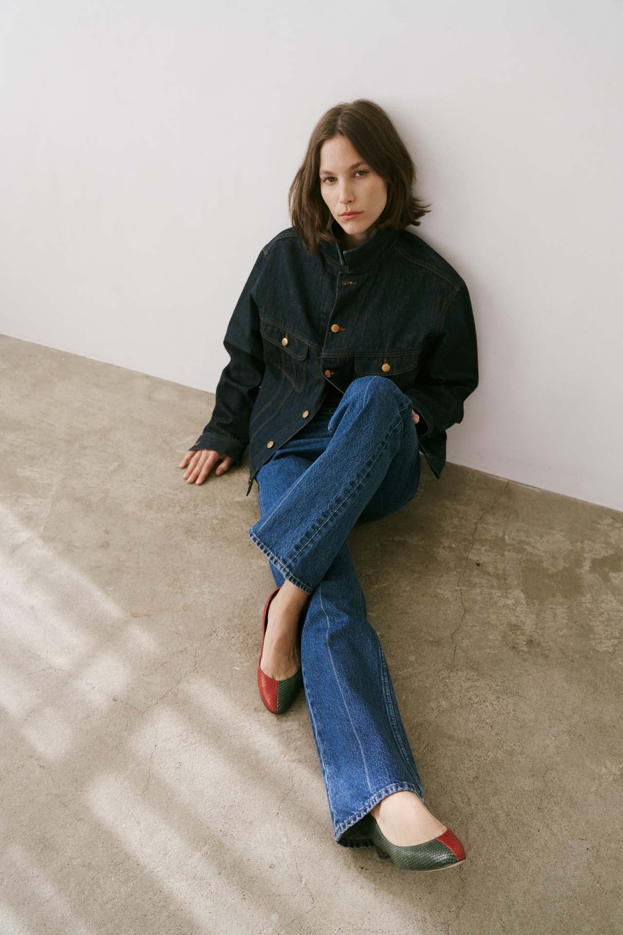 Jamie Haller - The Loverboy Jacket in Raw Rinse - Image 21