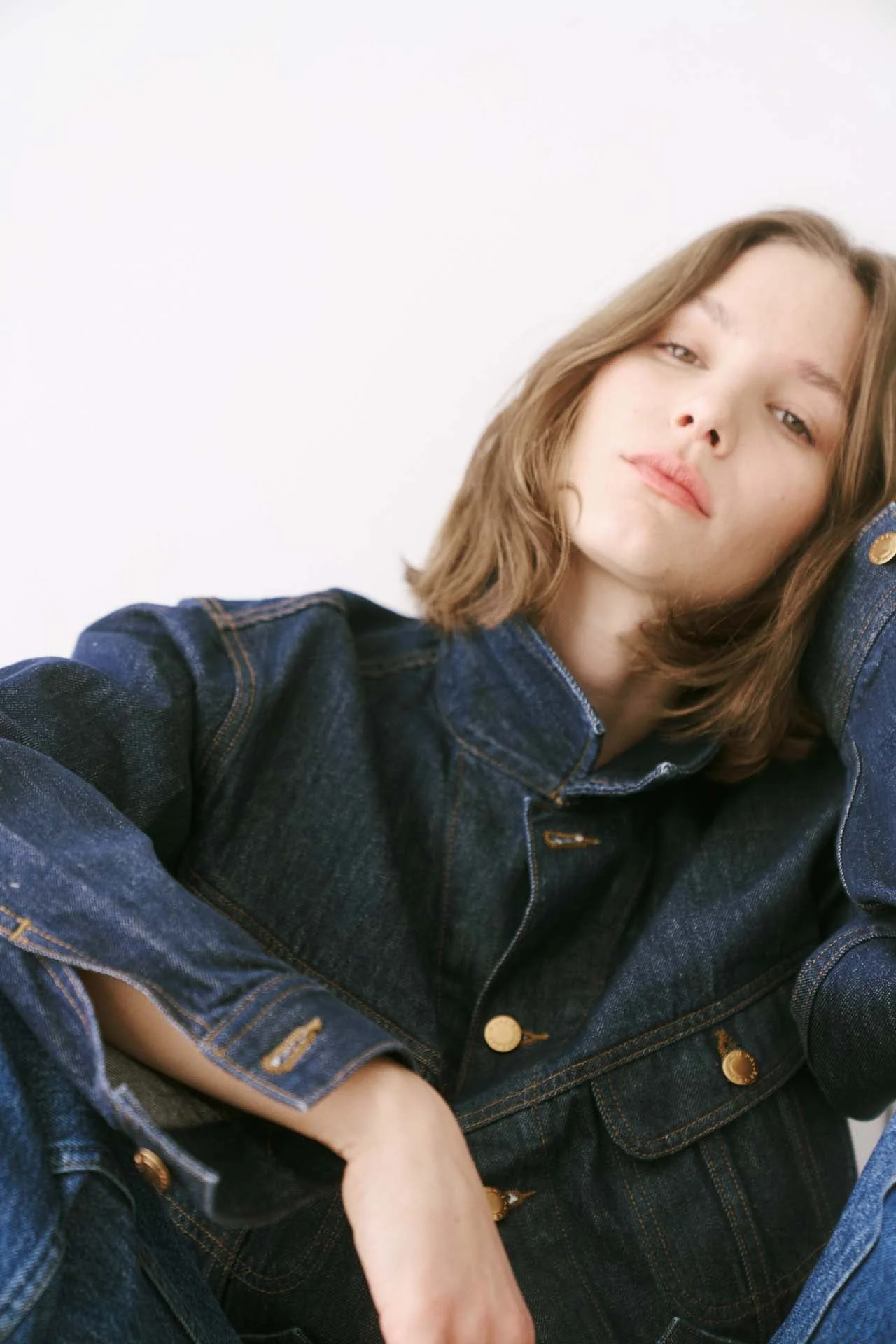 Jamie Haller - The Loverboy Jacket in Raw Rinse - Image 3