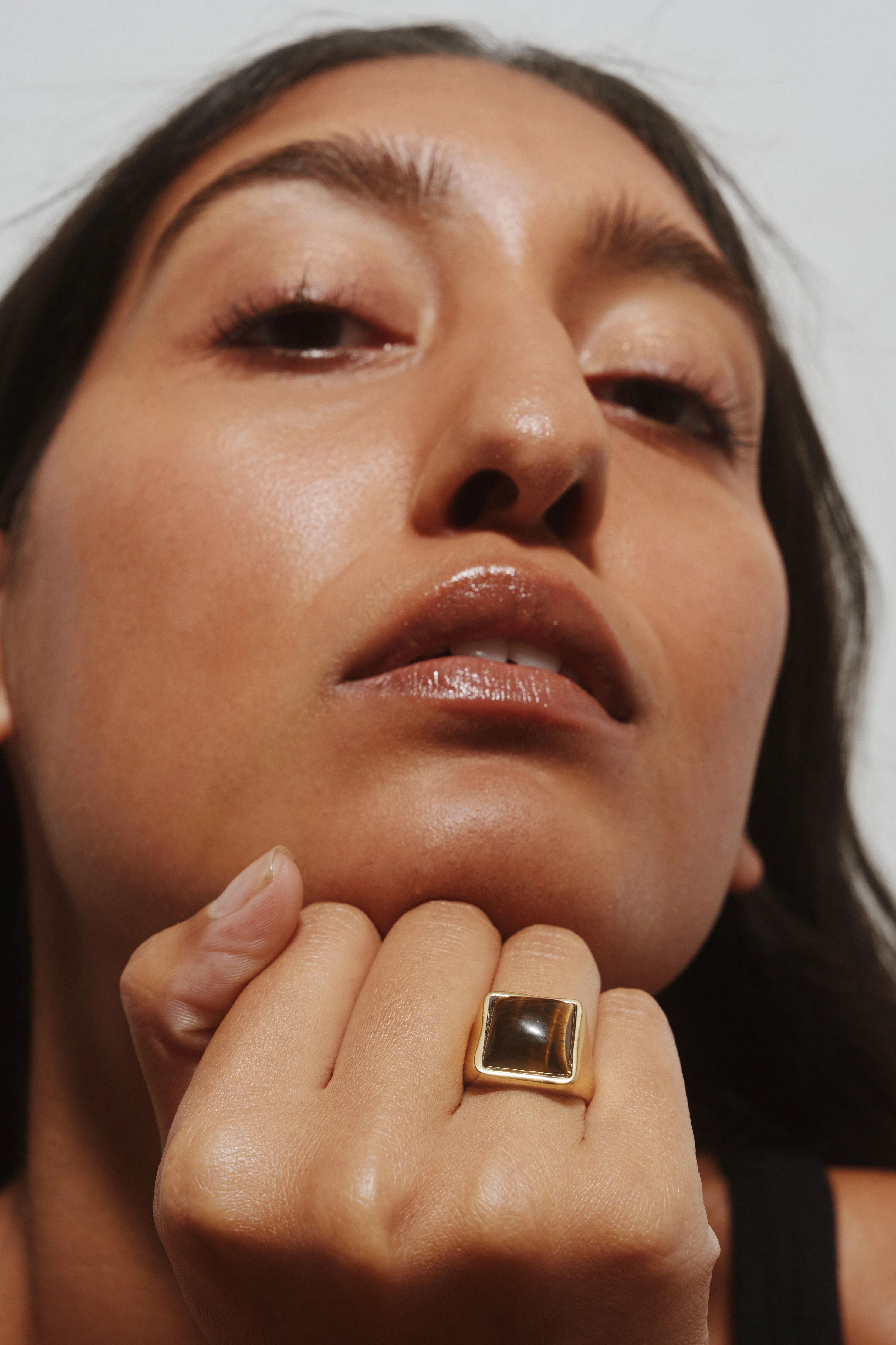 Jamie Haller - The Luques Square Signet Ring in Tigers Eye - Image 14