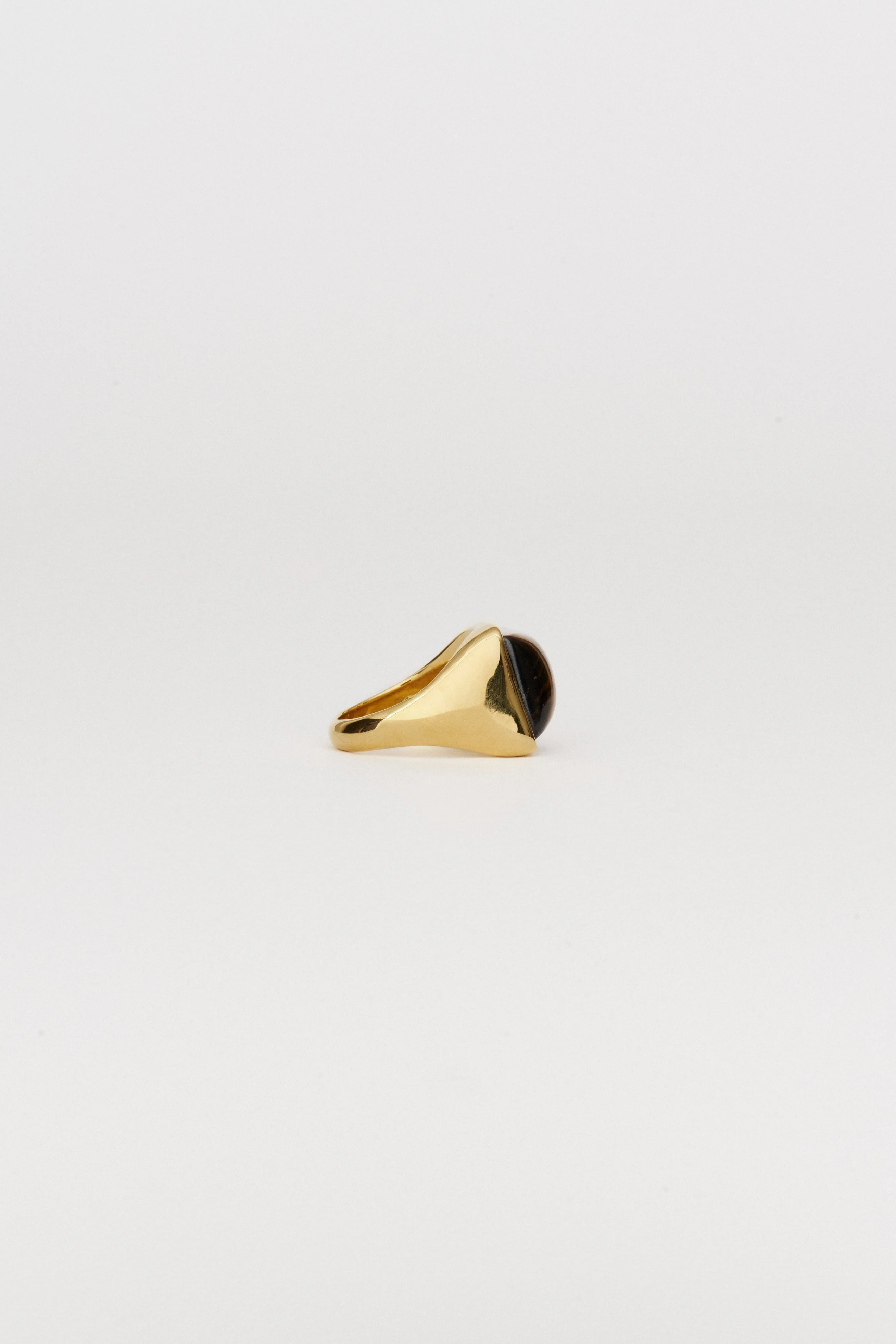 Jamie Haller - The Luques Square Signet Ring in Tigers Eye - Image 15