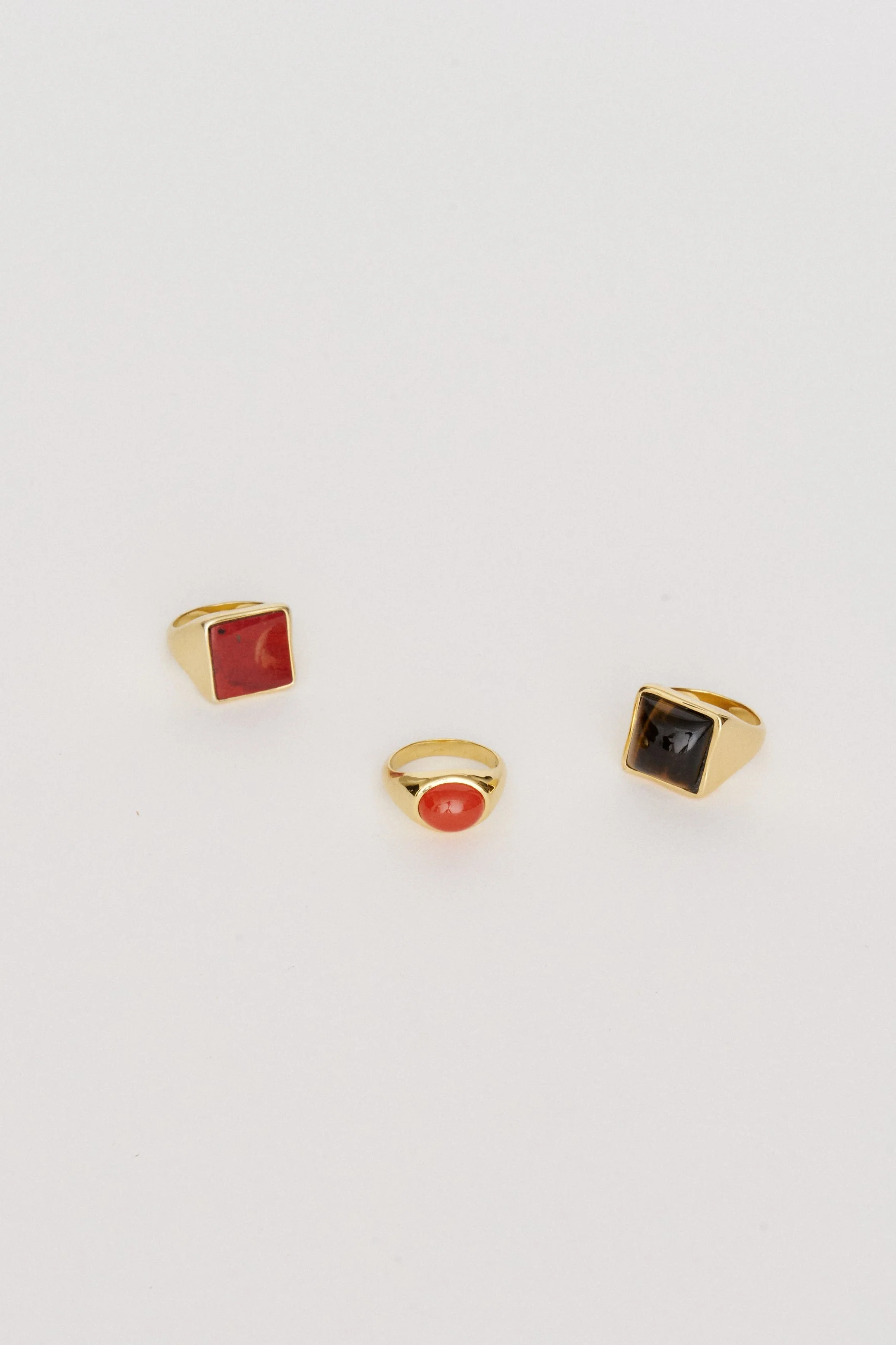 Jamie Haller - The Luques Square Signet Ring in Tigers Eye - Image 21