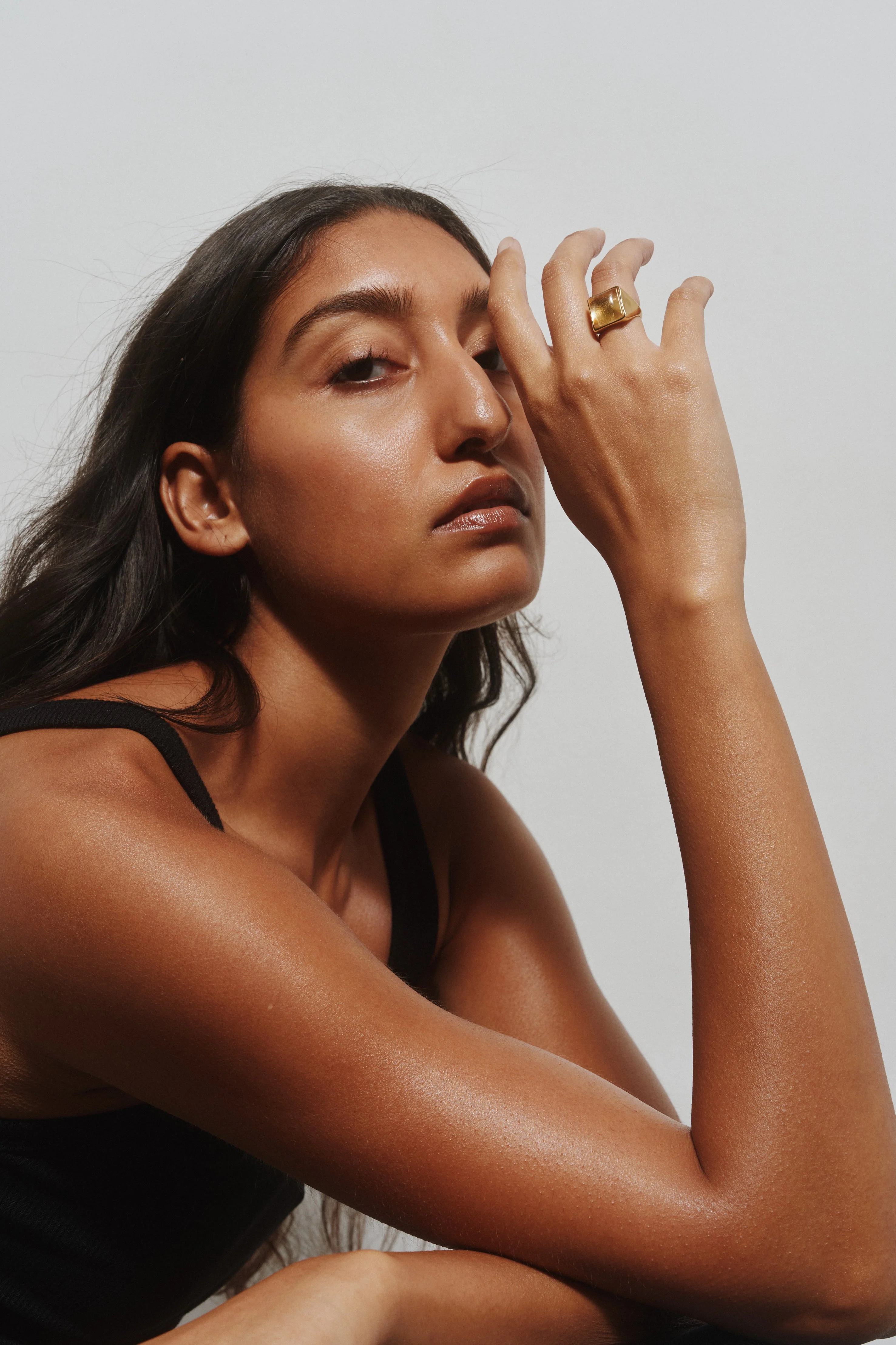Jamie Haller - The Luques Square Signet Ring in Yellow Citrine - Image 9
