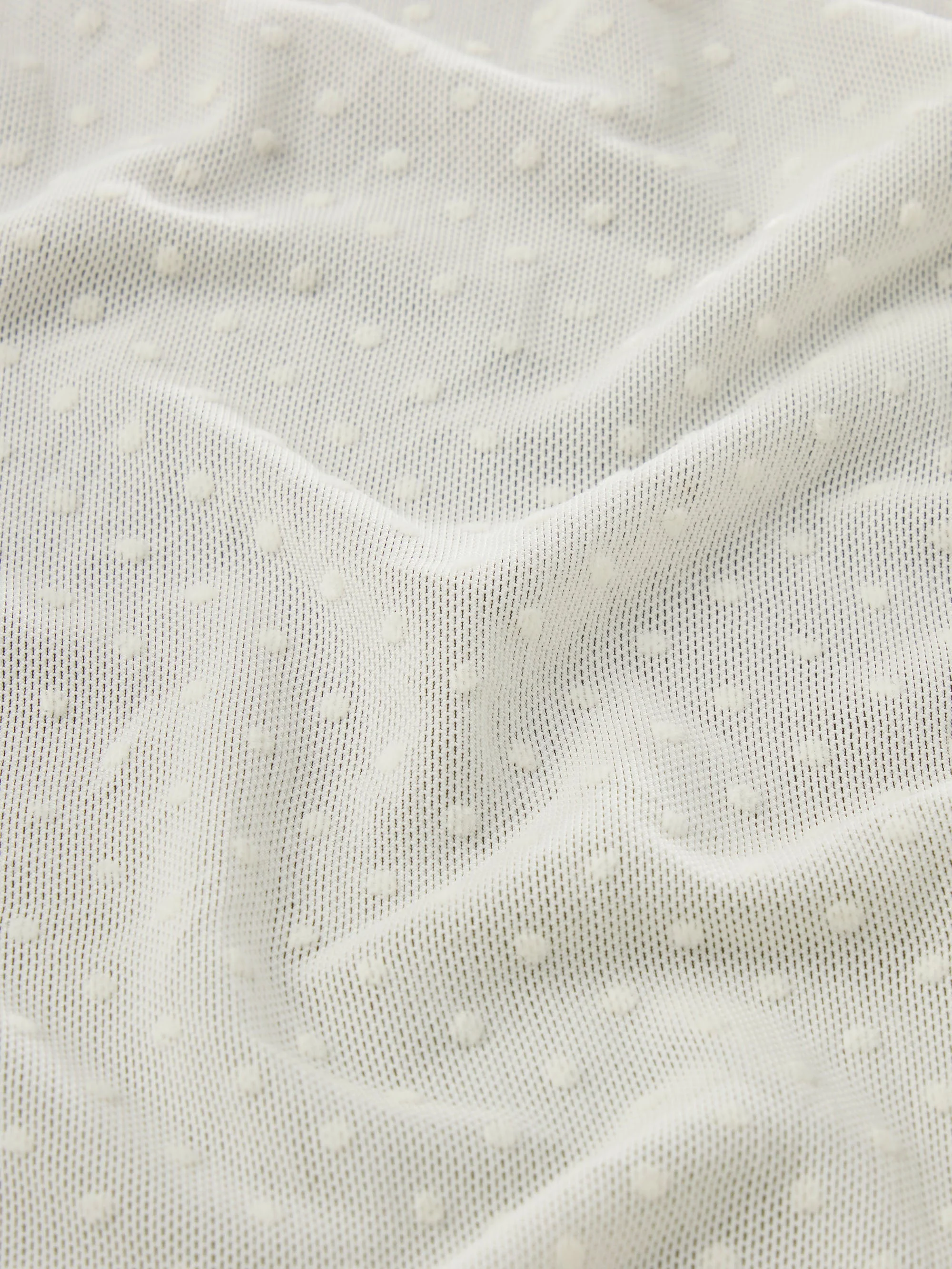 FRAME - The Mesh Polka Dot Top - Image 4