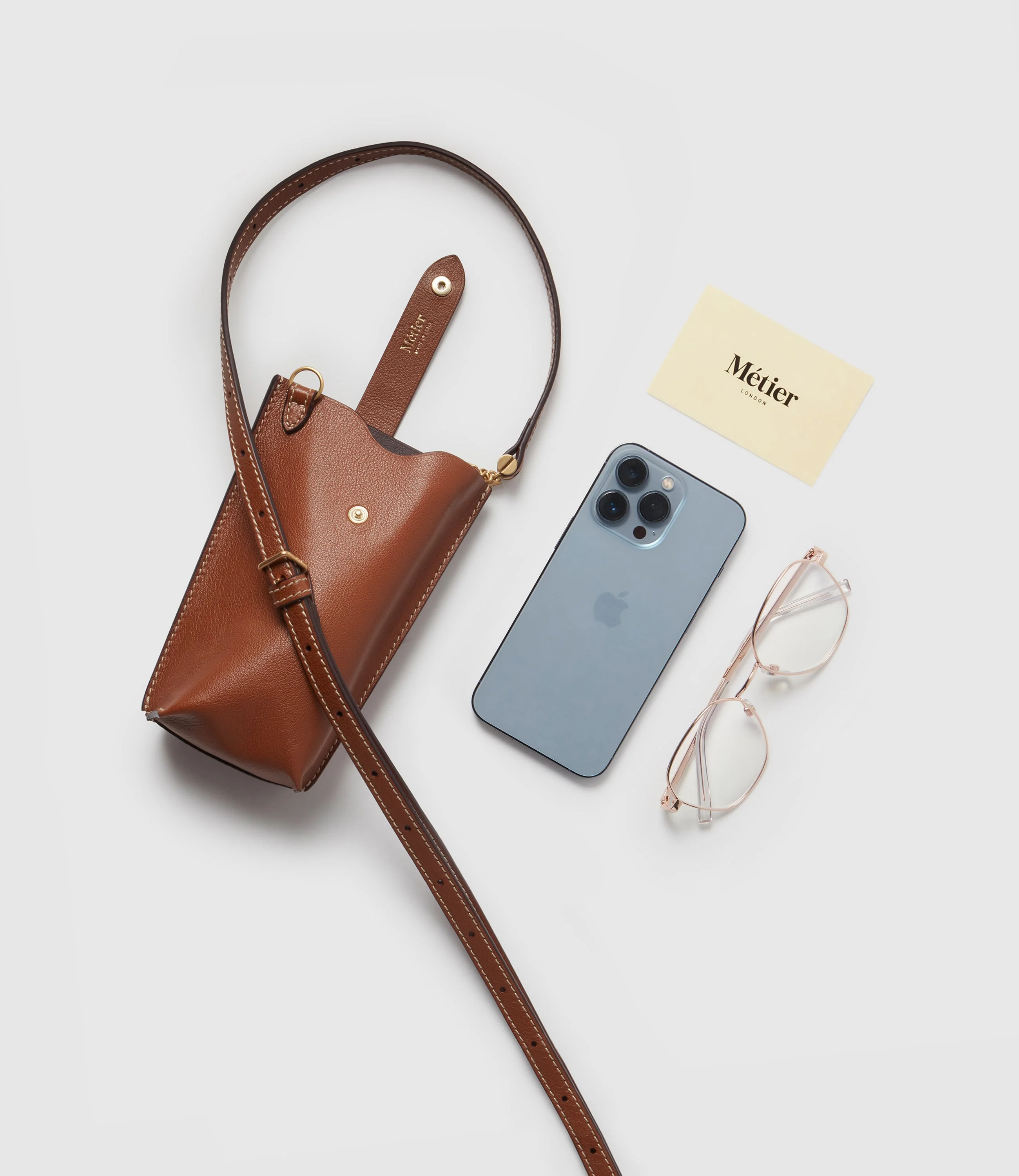 Metier - Minimalist Double Buffalo Cognac - Image 3