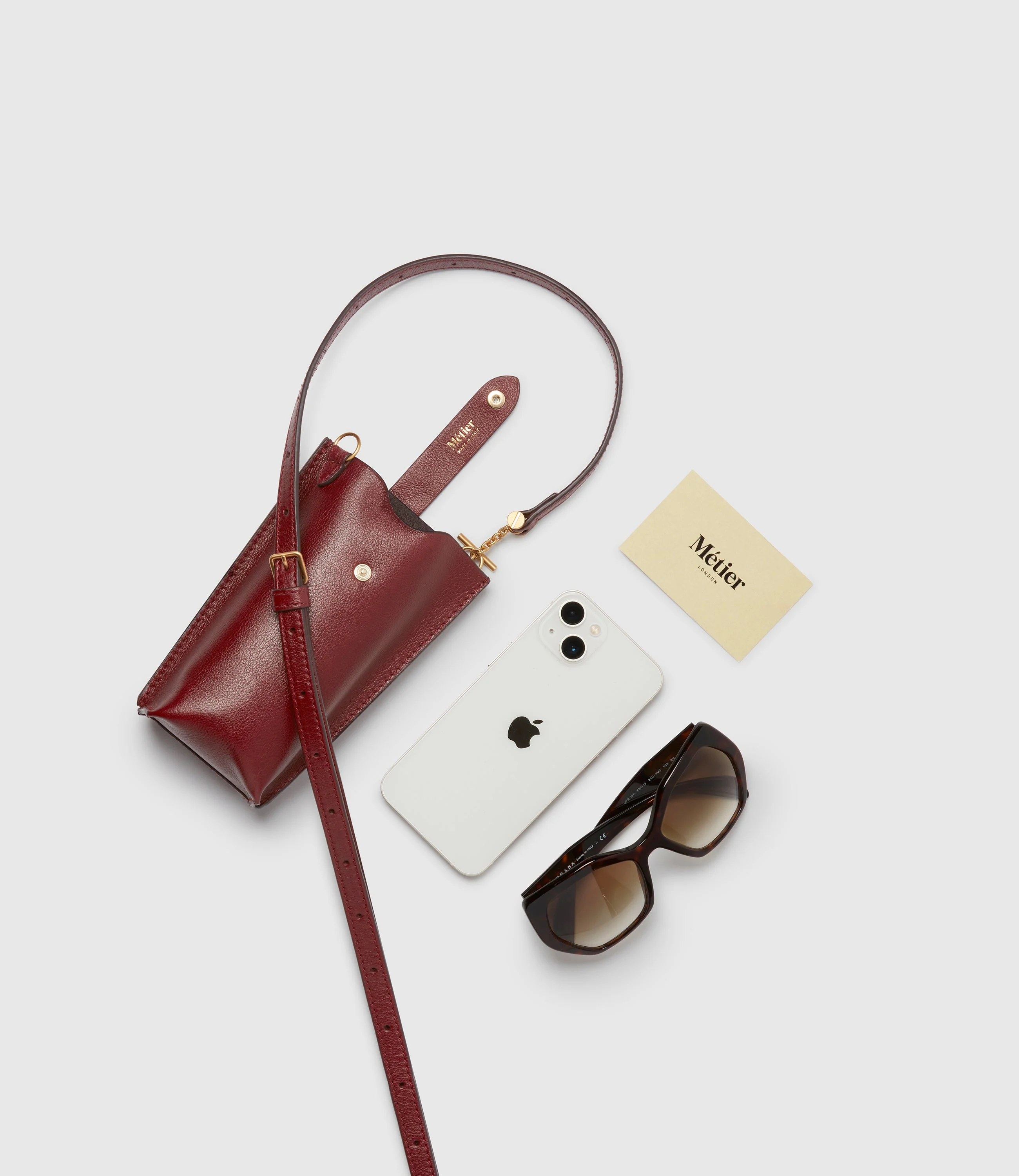 Metier - Minimalist Double Buffalo Dark Cherry - Image 3