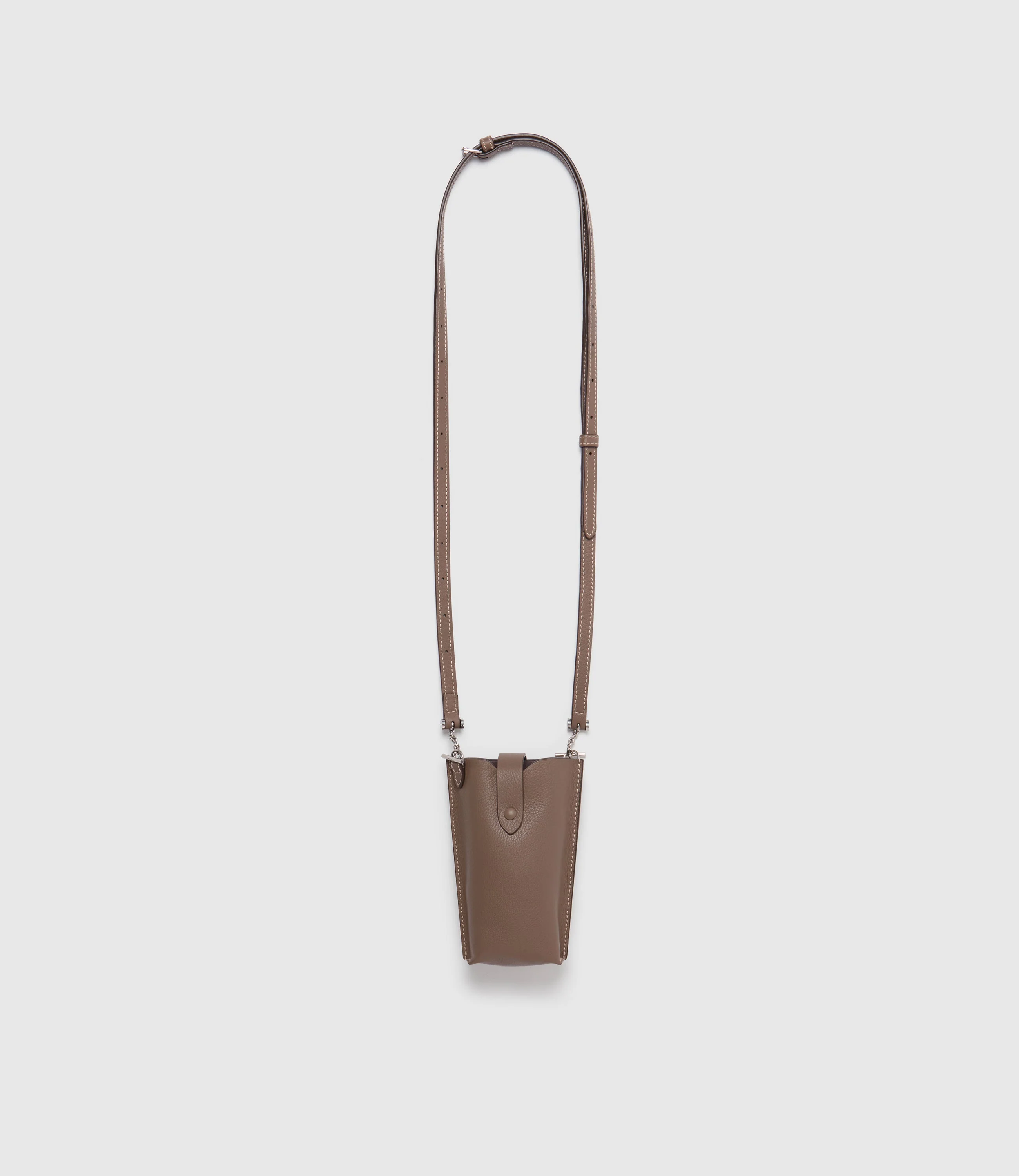 Metier - Minimalist Double Smooth Calfskin Taupe - Image 2