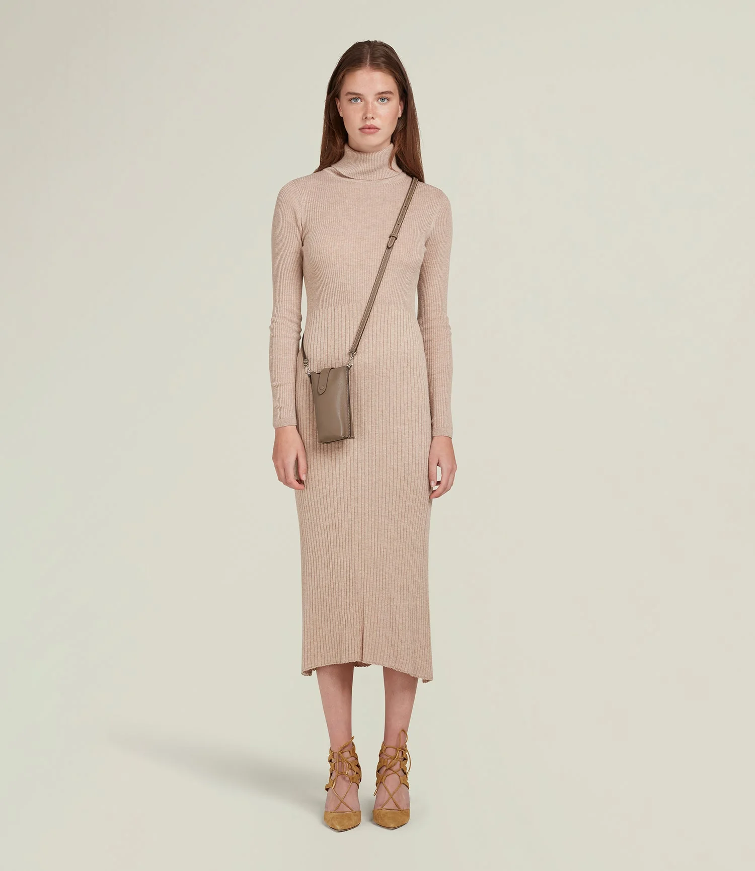 Metier - Minimalist Double Smooth Calfskin Taupe - Image 4