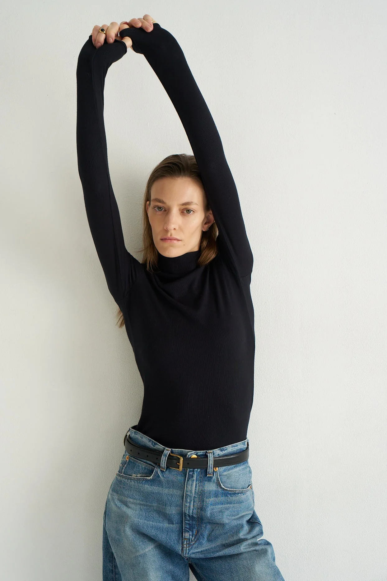 Jamie Haller - The Mock Neck in Black - Image 10