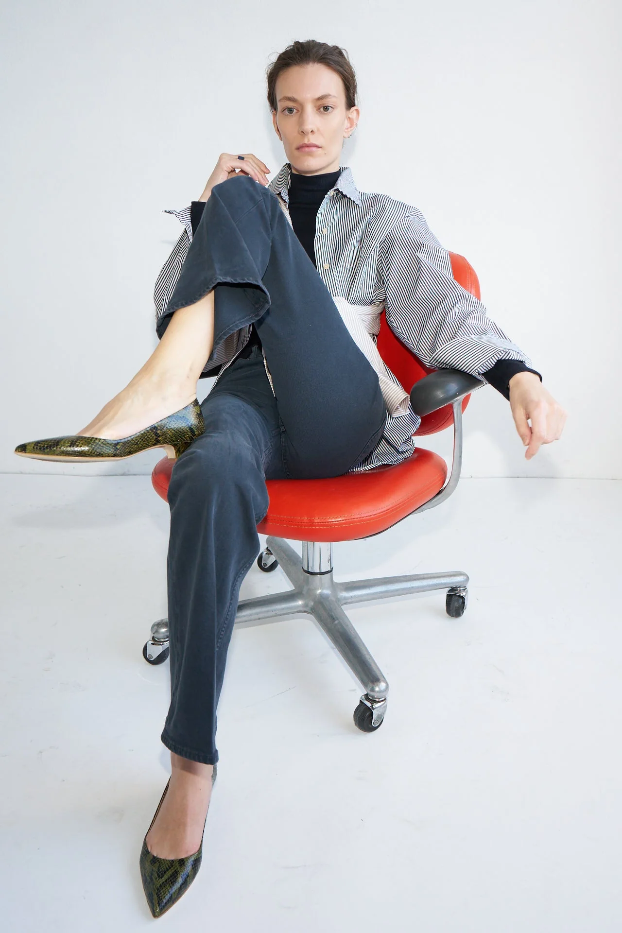 Jamie Haller - The Mock Neck in Black - Image 11