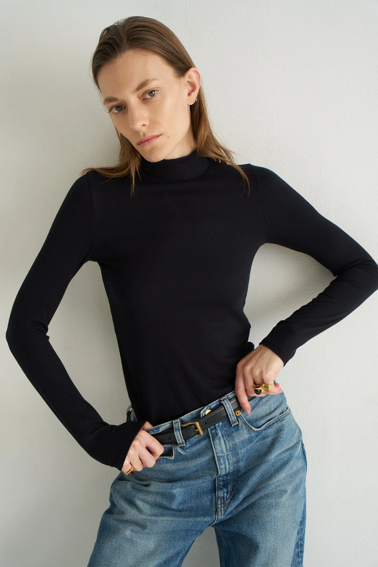 Jamie Haller - The Mock Neck in Black - Image 12