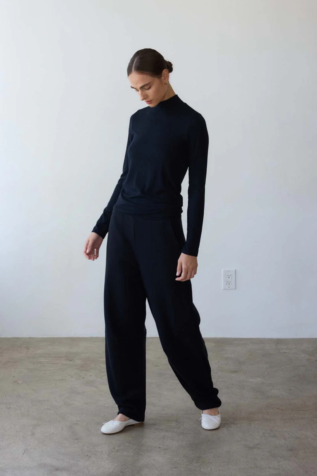 Jamie Haller - The Mock Neck in Black - Image 6