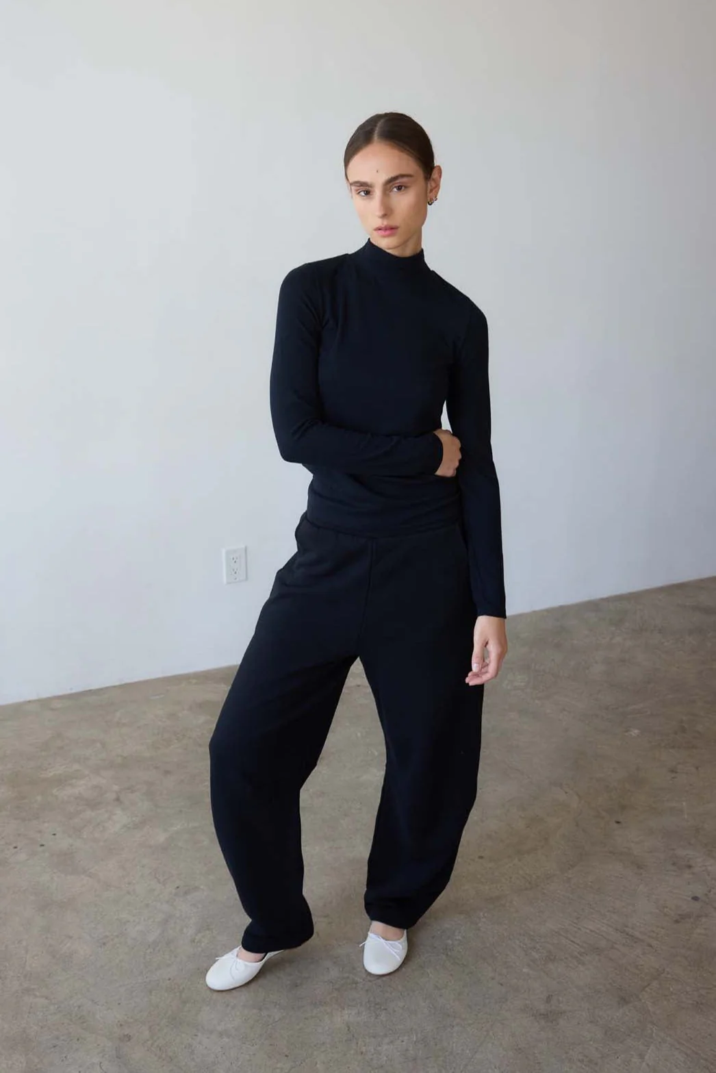 Jamie Haller - The Mock Neck in Black - Image 7