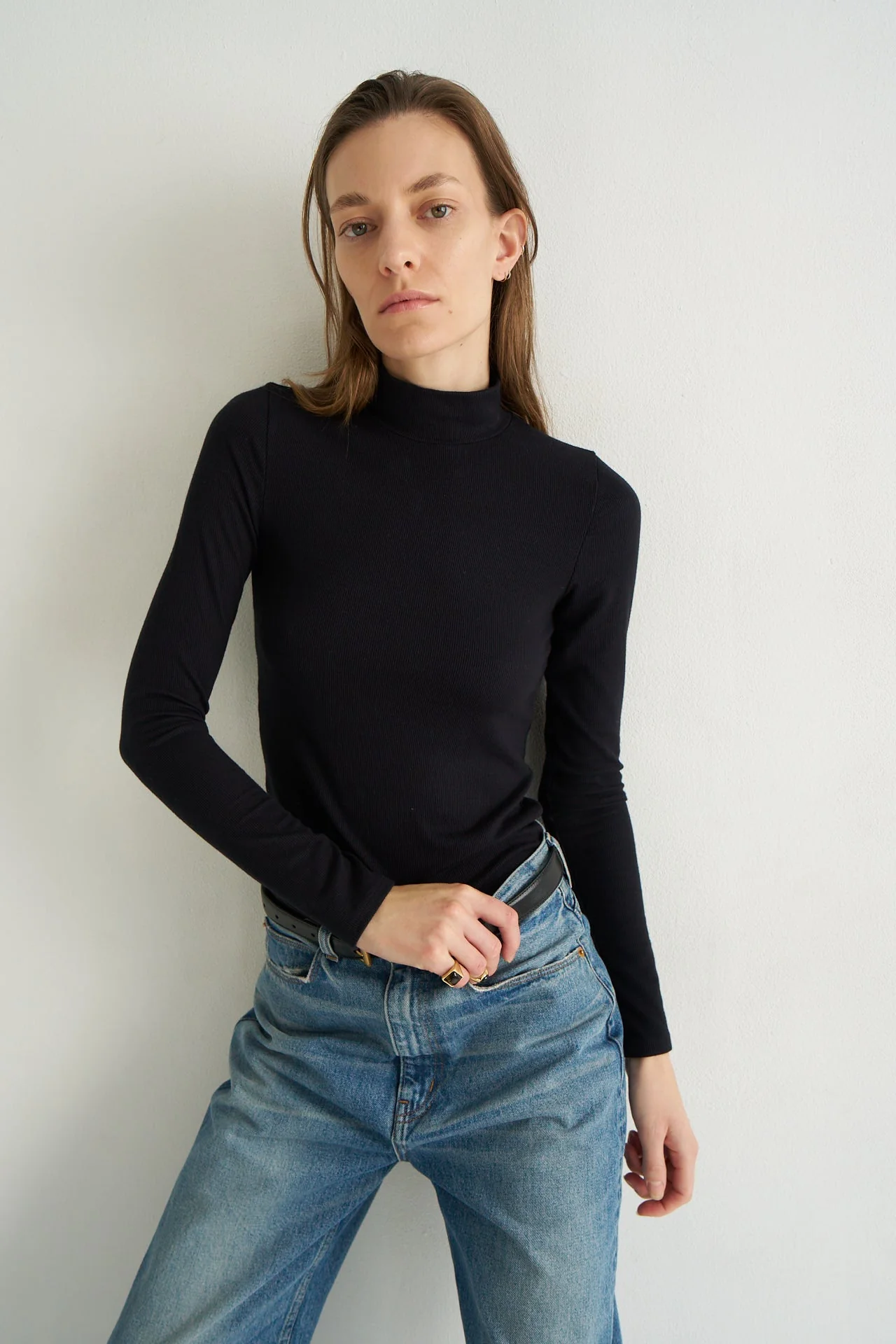 Jamie Haller - The Mock Neck in Black - Image 8
