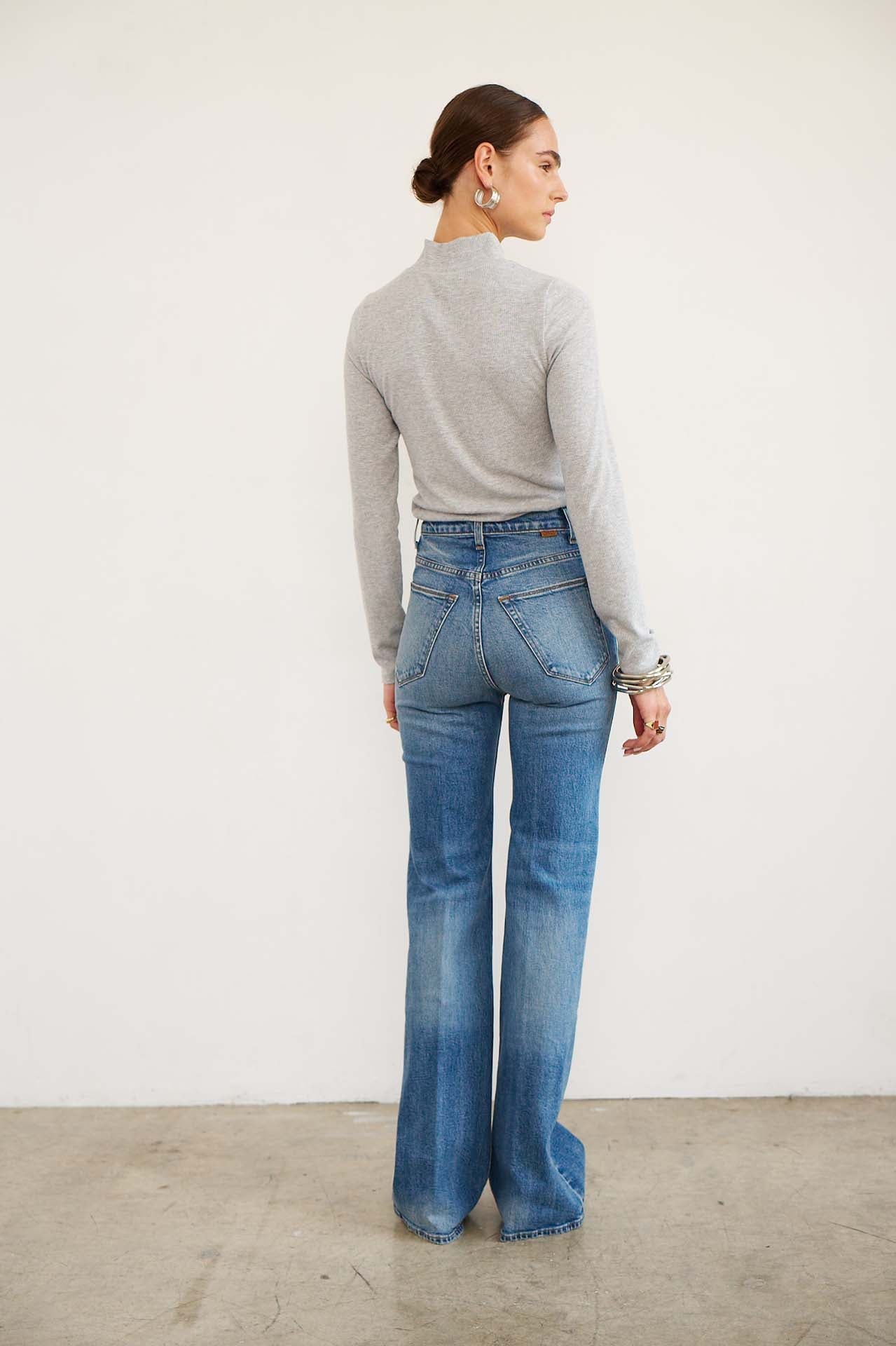 Jamie Haller - The Mock Neck in Heather Grey - Image 8