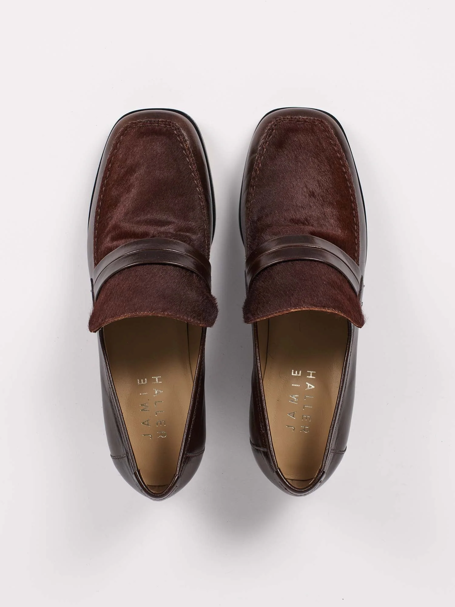 Jamie Haller - The Mod Loafer in Ponyhair Burgundy - Image 3