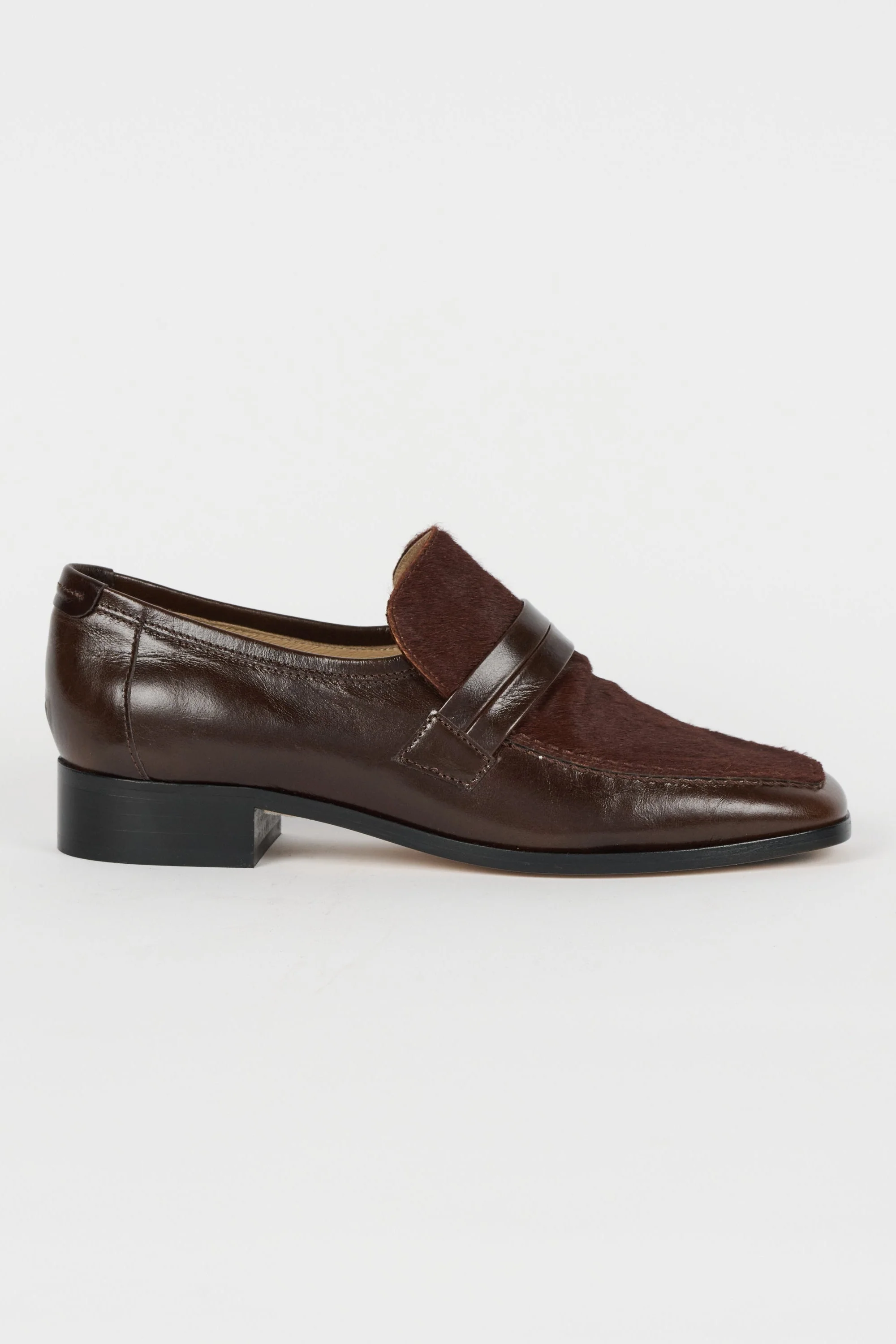 Jamie Haller - The Mod Loafer in Ponyhair Burgundy - Image 5