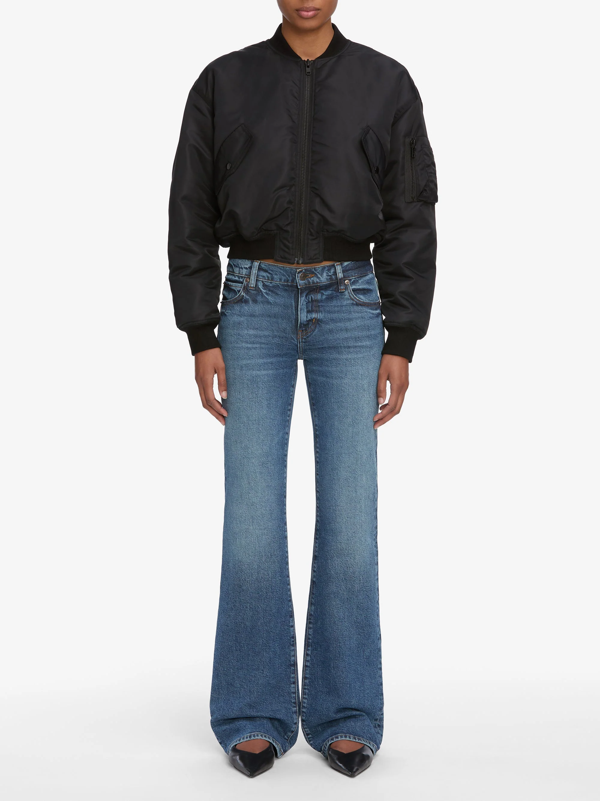 FRAME - The Nylon Bomber Jacket - Image 2