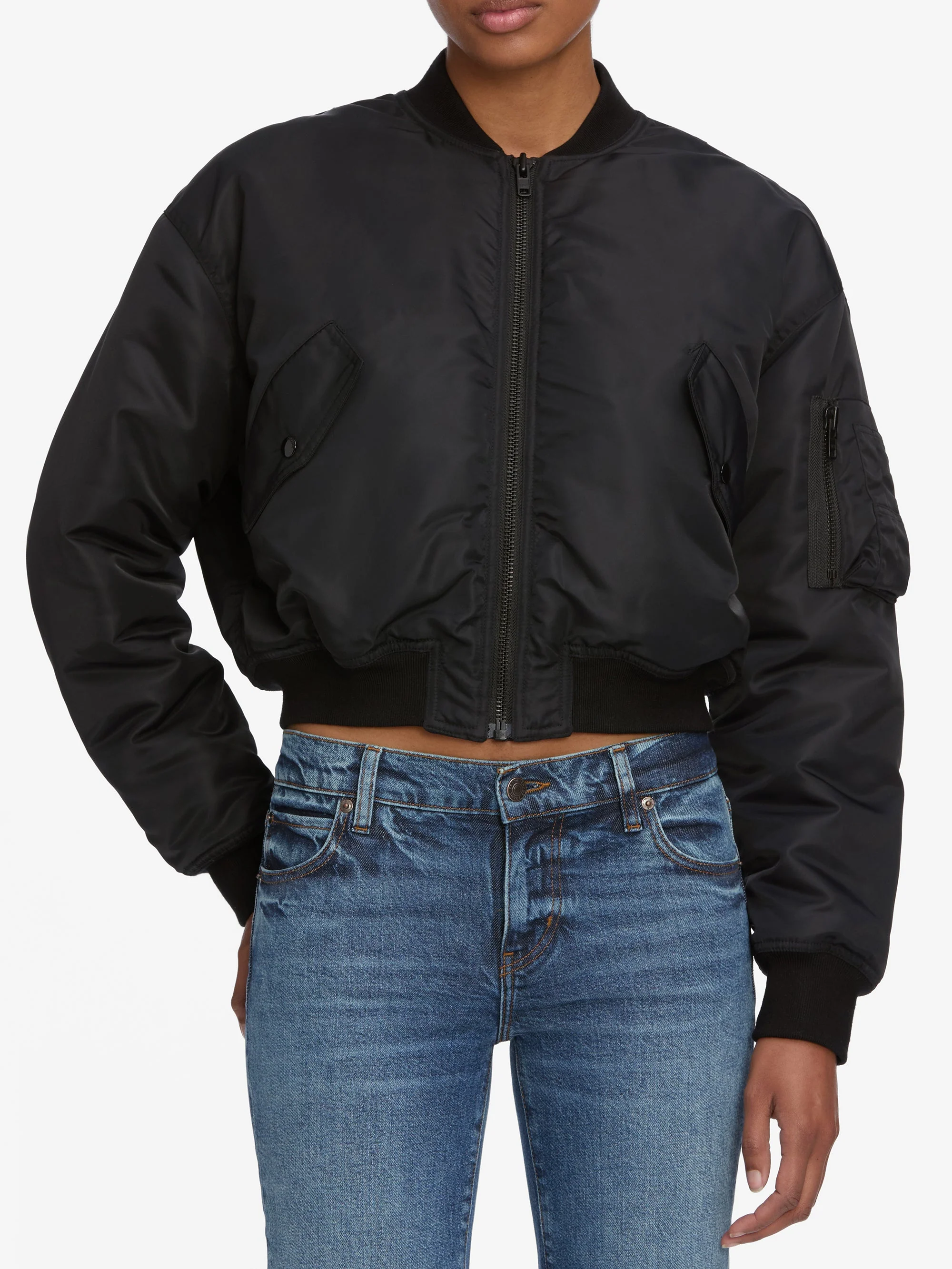 FRAME - The Nylon Bomber Jacket - Image 3