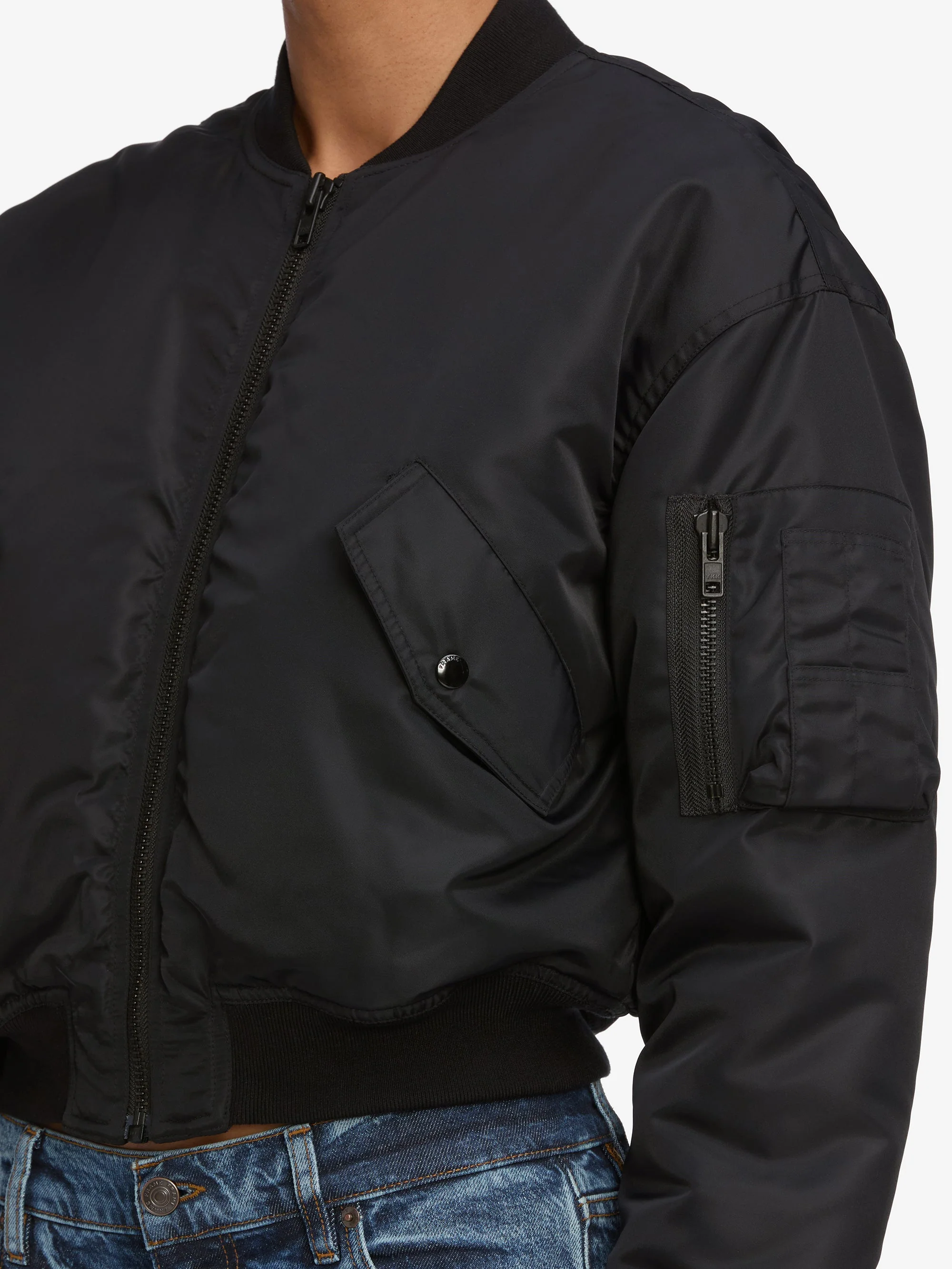 FRAME - The Nylon Bomber Jacket - Image 4