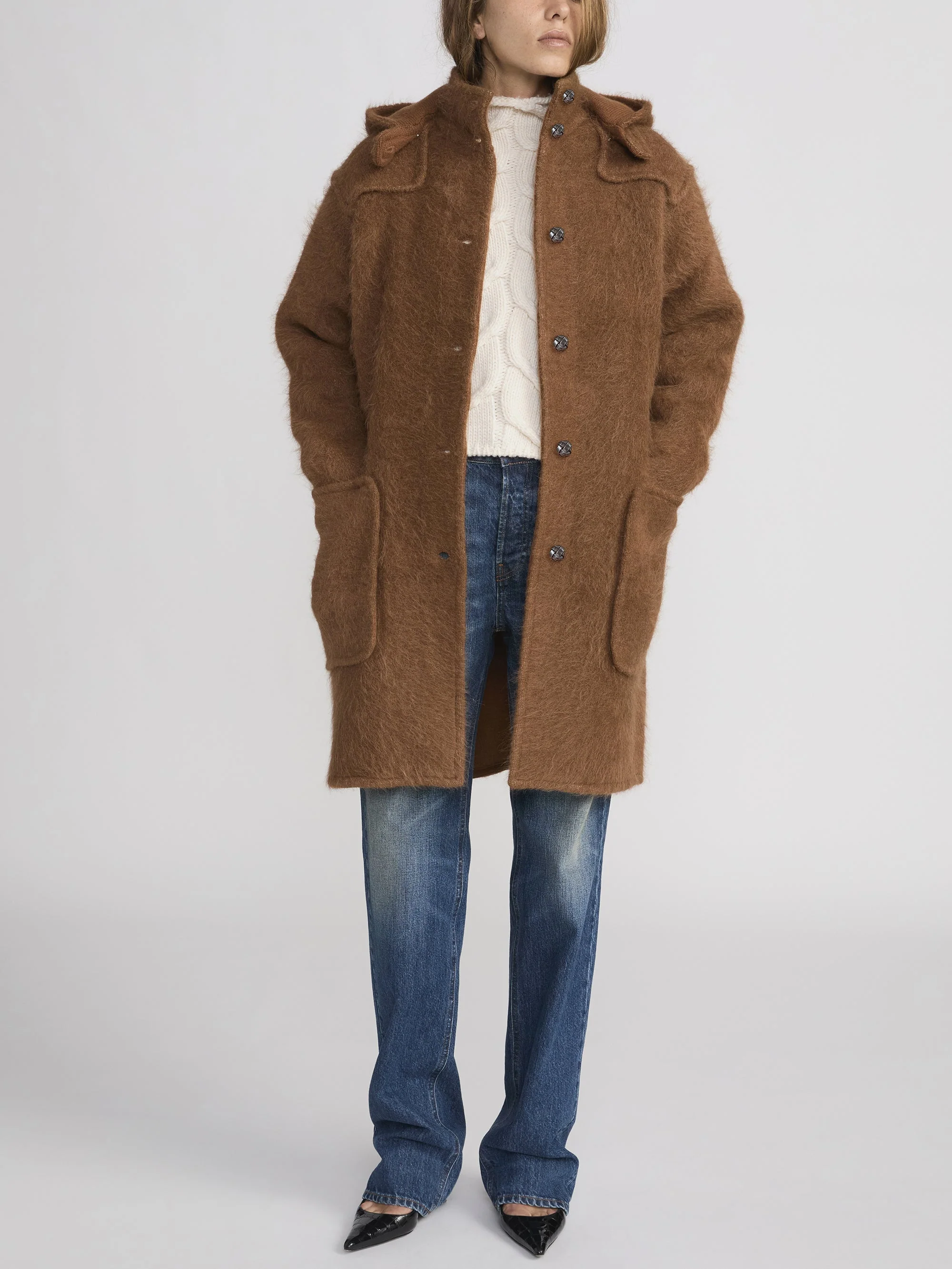FRAME - The Oversized Lofty Jacket - Image 2