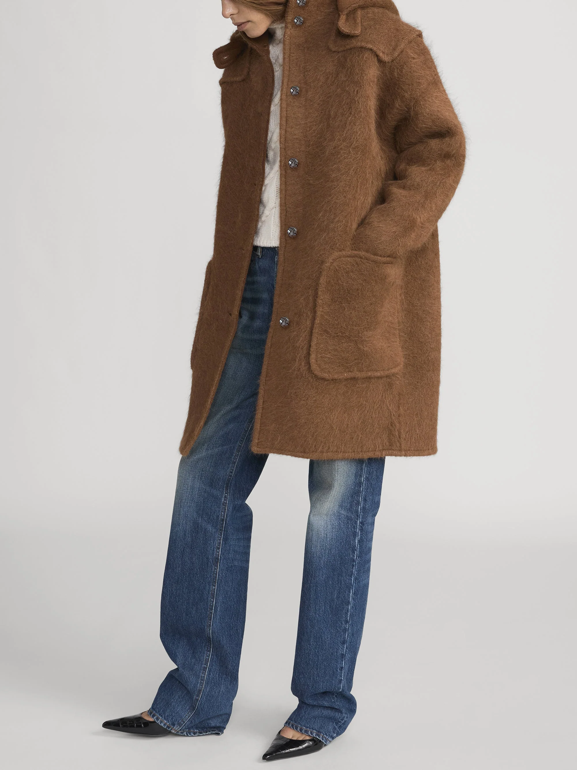 FRAME - The Oversized Lofty Jacket - Image 5