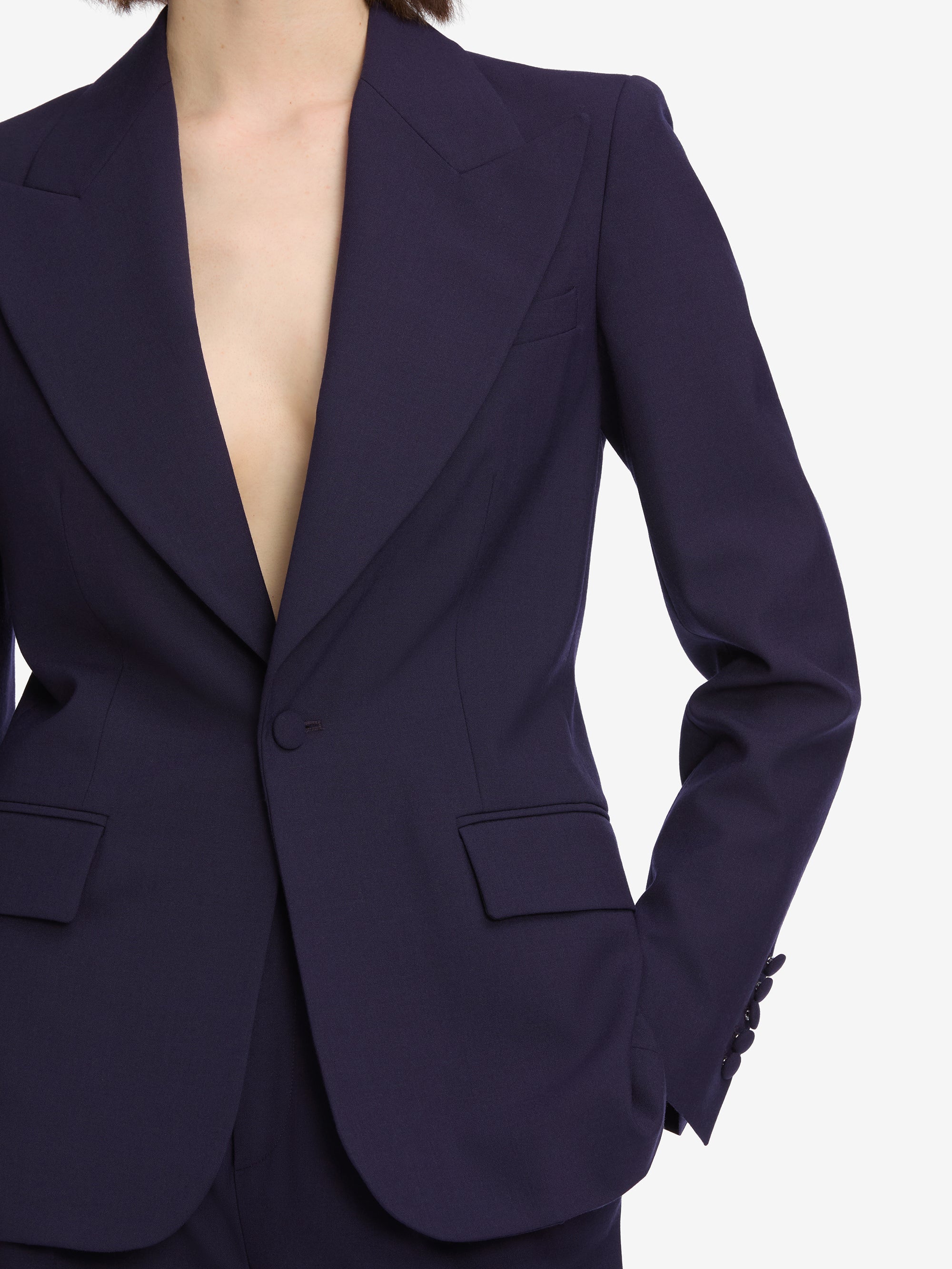FRAME - The Peak Lapel Blazer - Image 4
