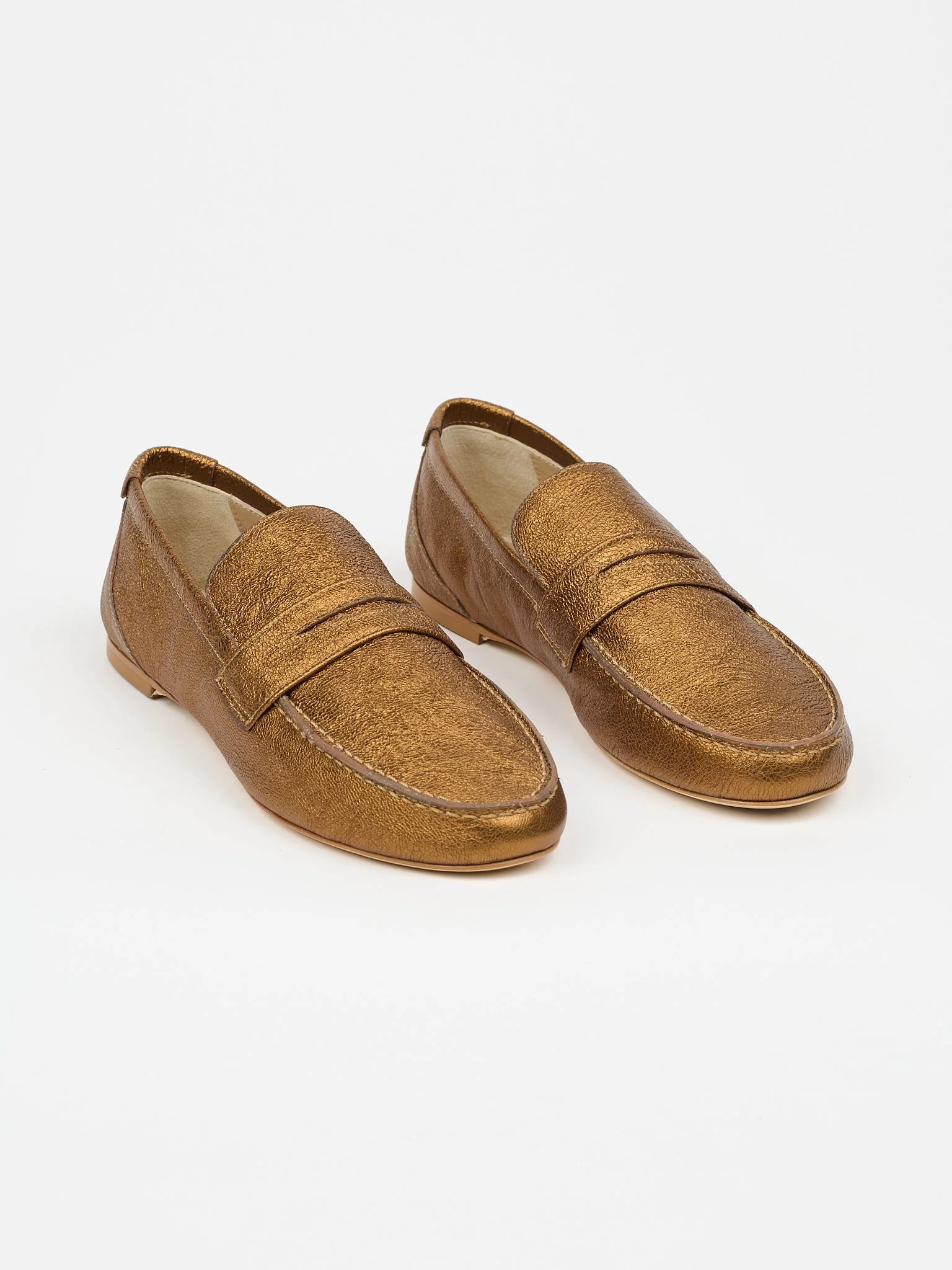 Jamie Haller - The Penny Loafer in Bronze