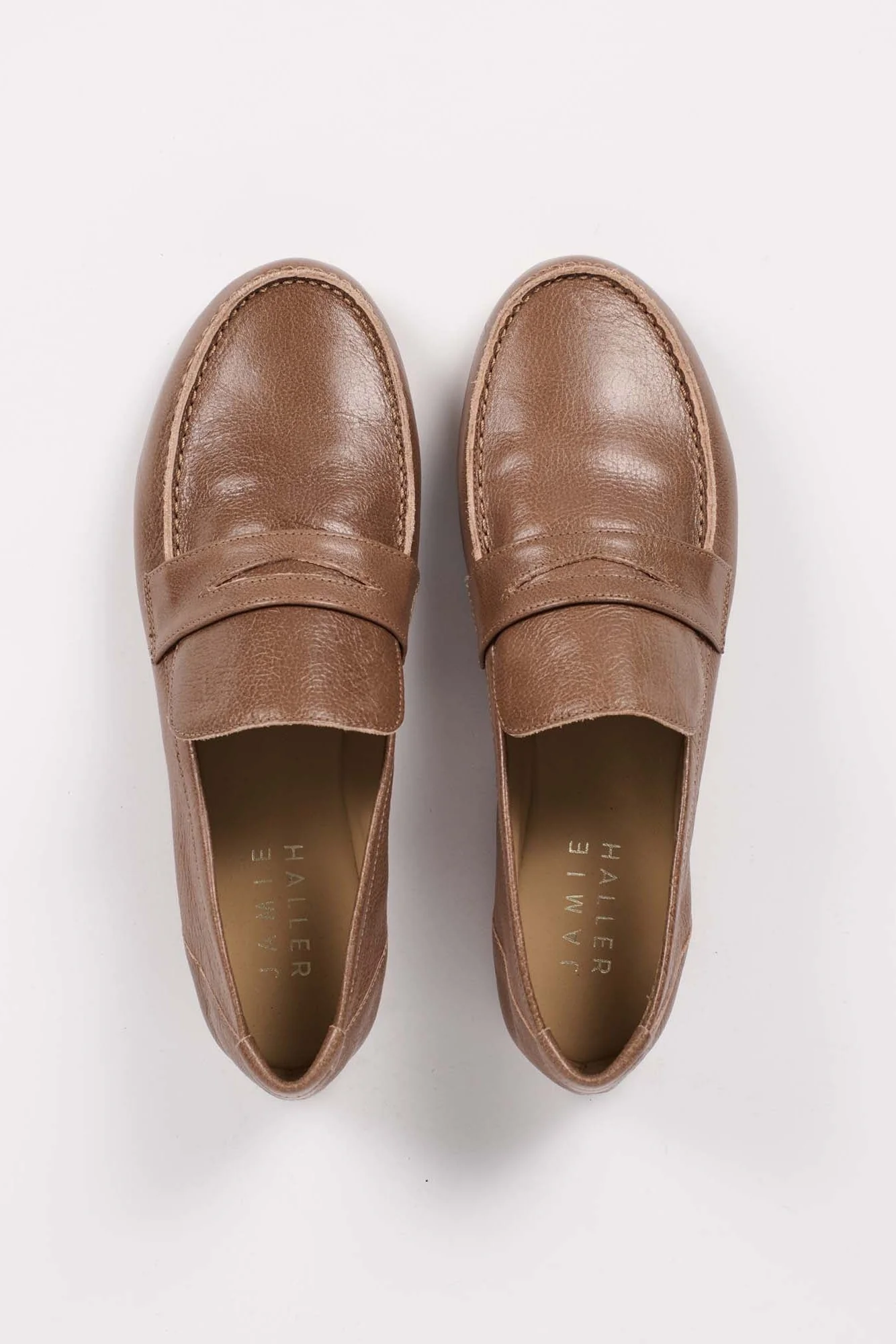 Jamie Haller - The Penny Loafer in Greige - Image 4