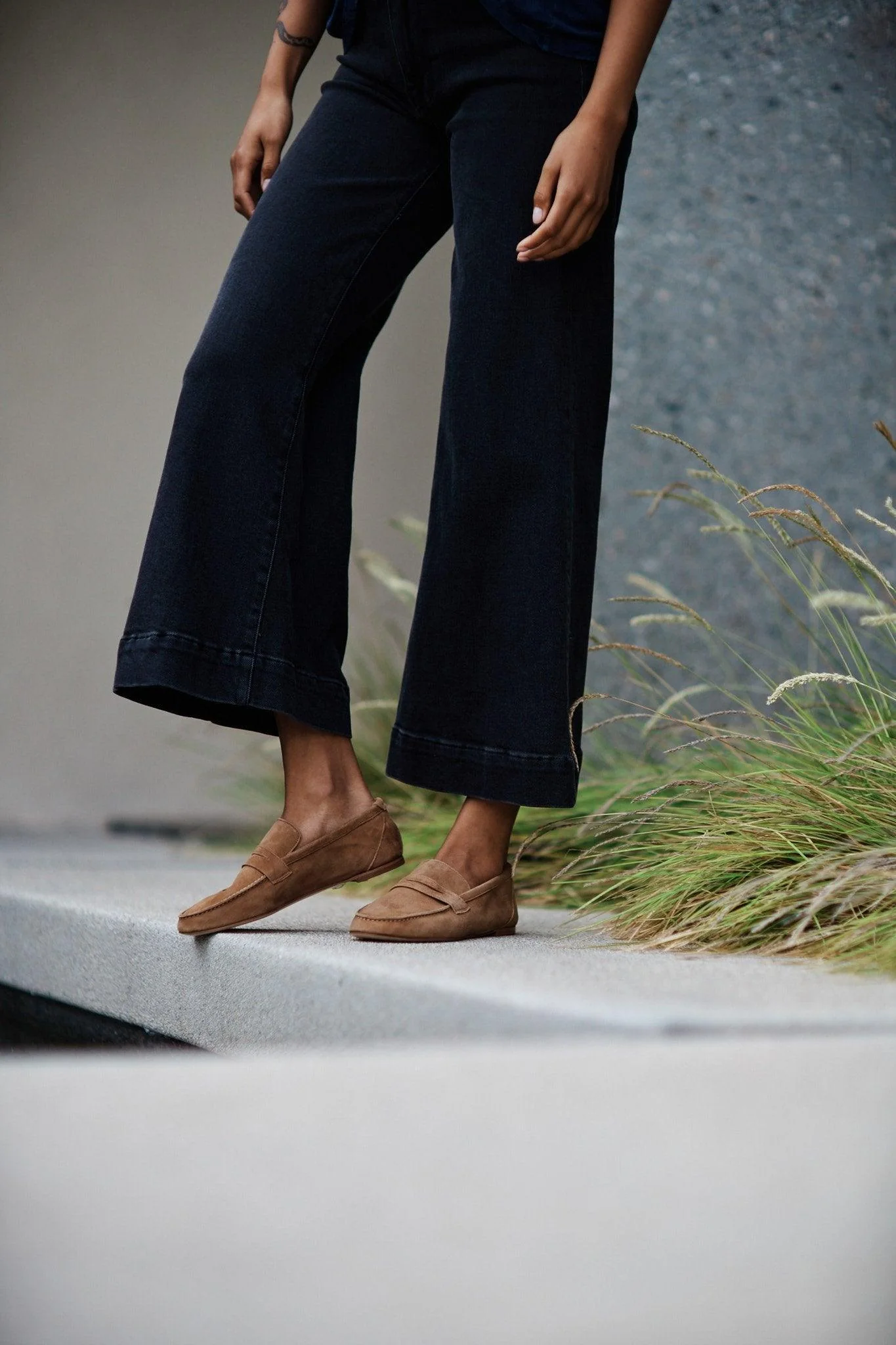 Jamie Haller - The Penny Loafer in Clove Suede - Image 12