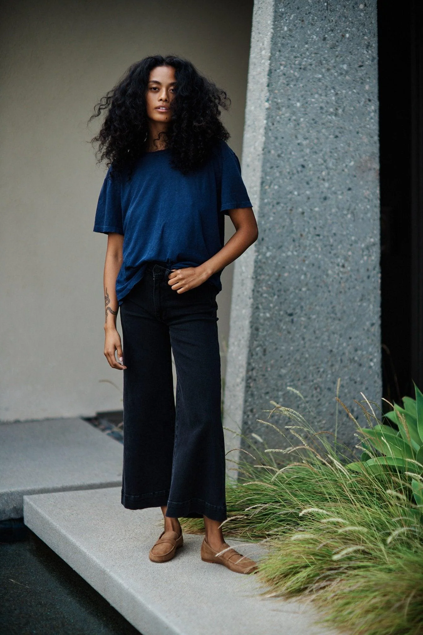 Jamie Haller - The Penny Loafer in Clove Suede - Image 4