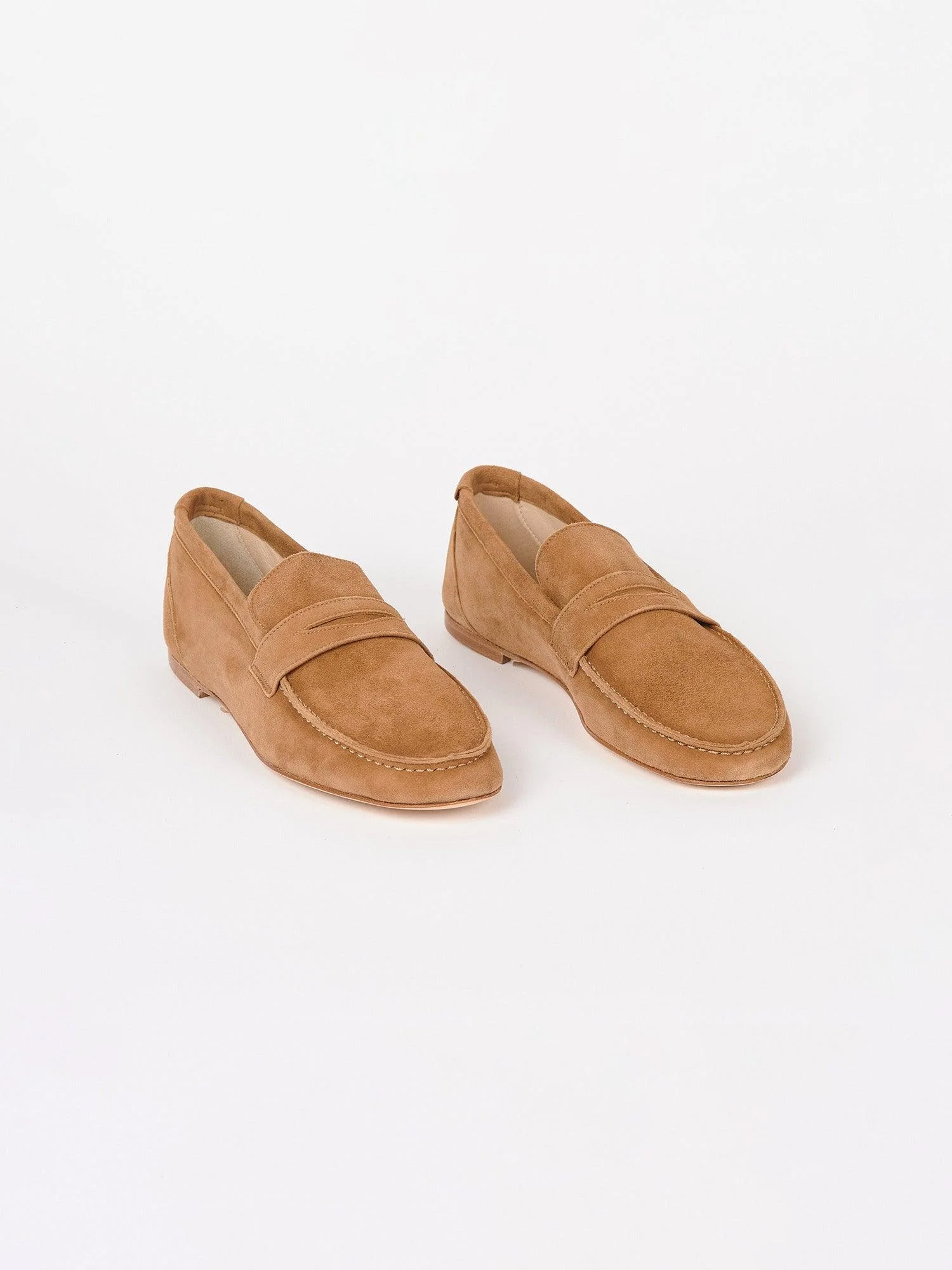 Jamie Haller - The Penny Loafer in Clove Suede - Image 5