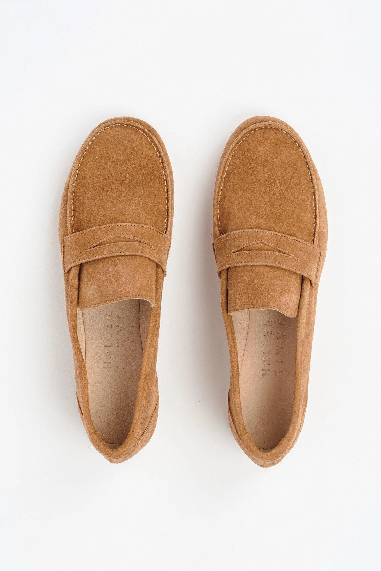 Jamie Haller - The Penny Loafer in Clove Suede - Image 7