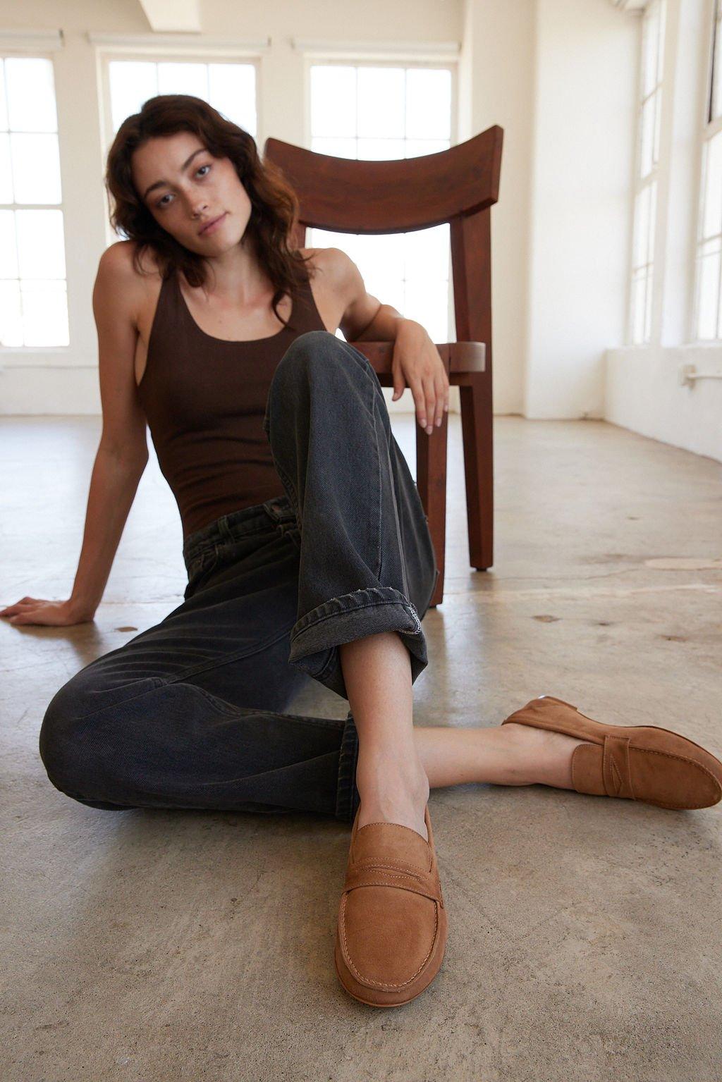Jamie Haller - The Penny Loafer in Clove Suede - Image 8