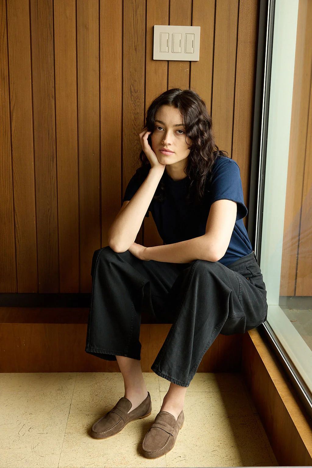 Jamie Haller - The Penny Loafer in Taupe Suede - Image 7