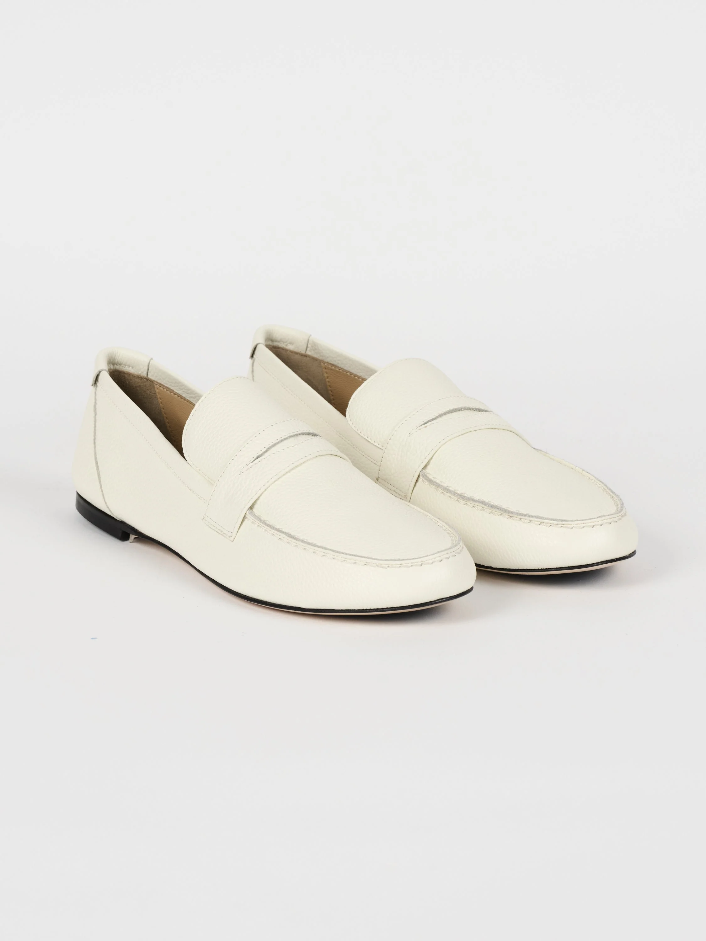Jamie Haller - The Penny Loafer in White