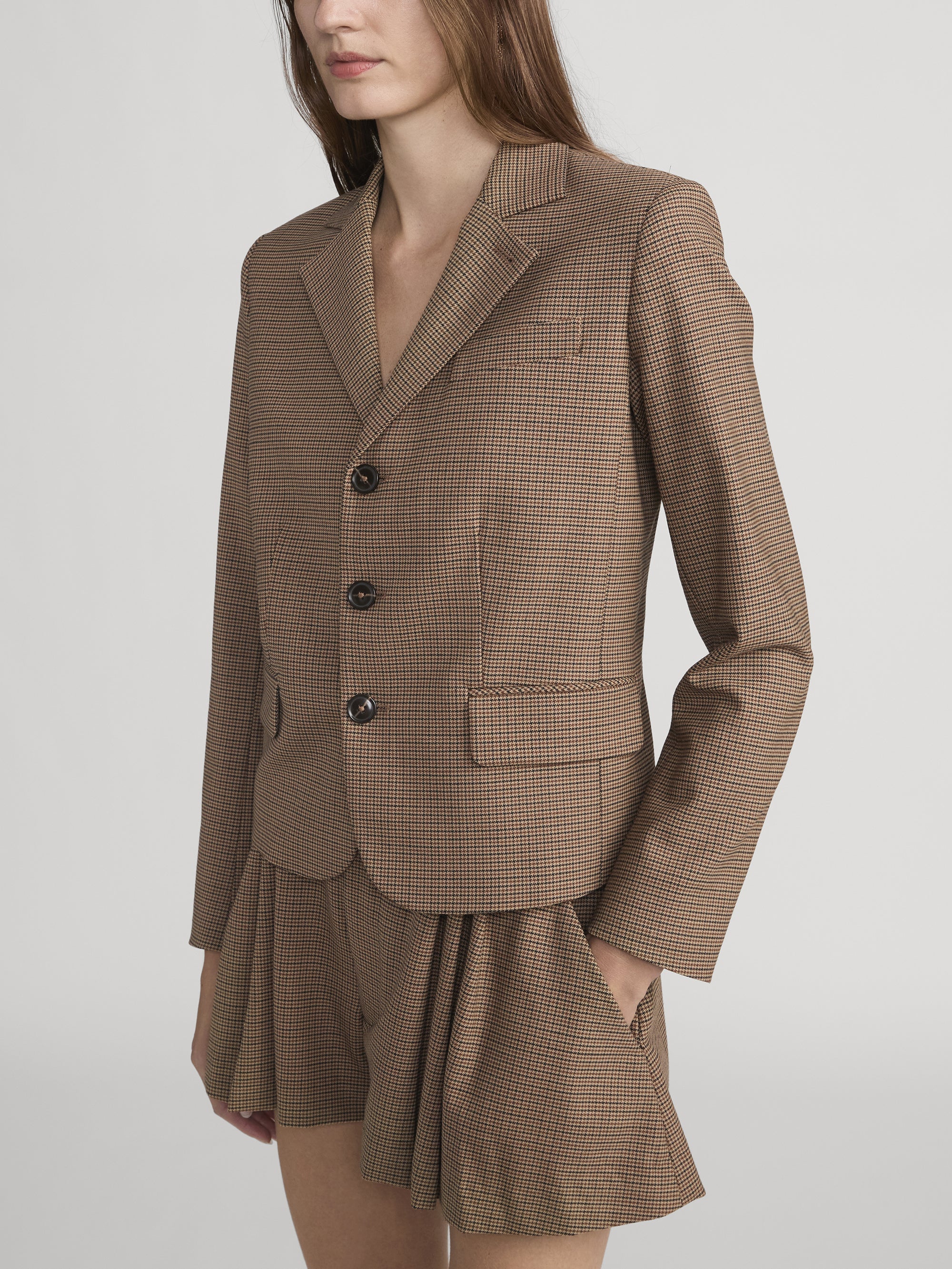 FRAME - The Plaid Smart Blazer - Image 5