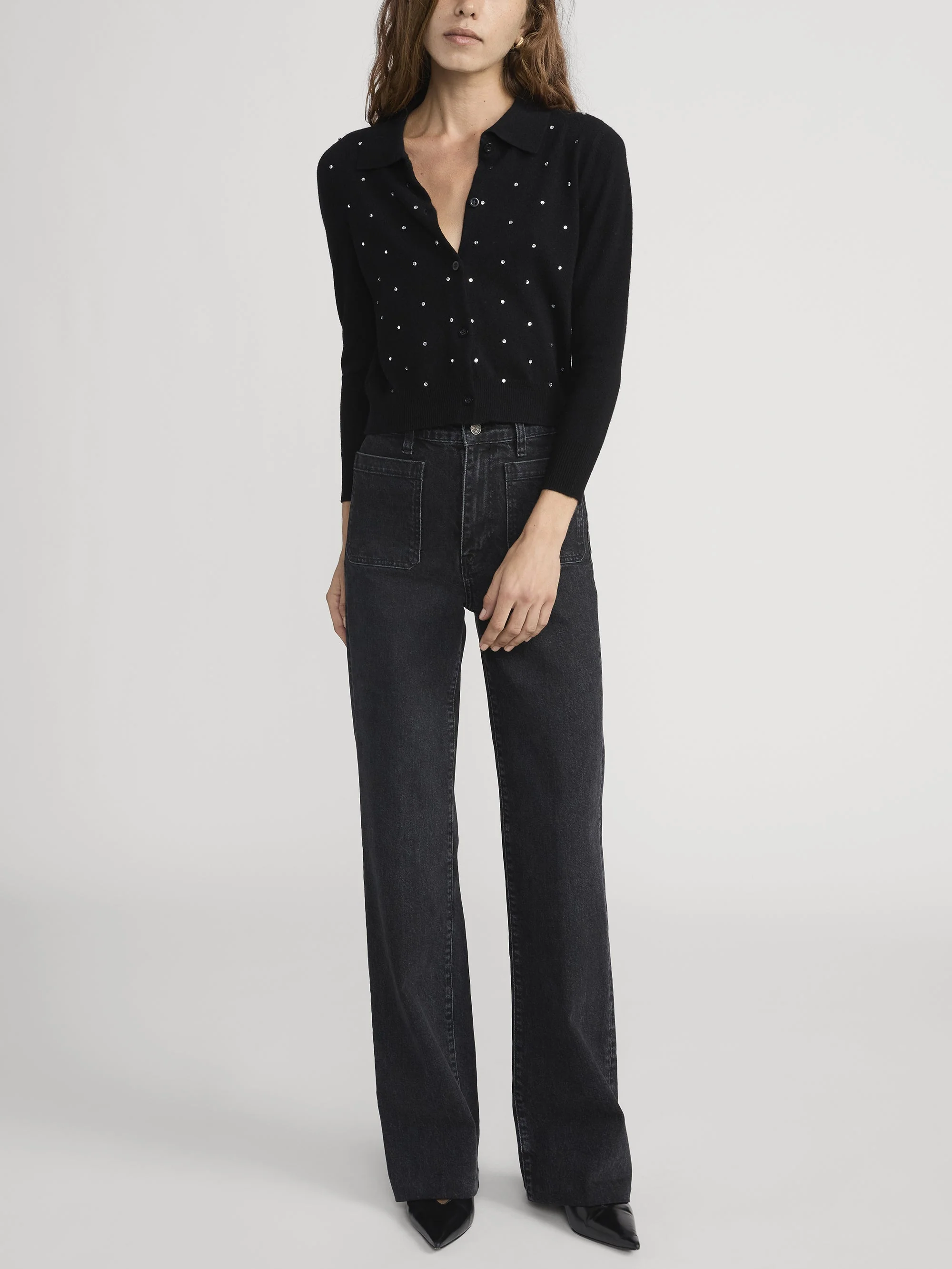 FRAME - The Rhinestone Cardi - Image 2