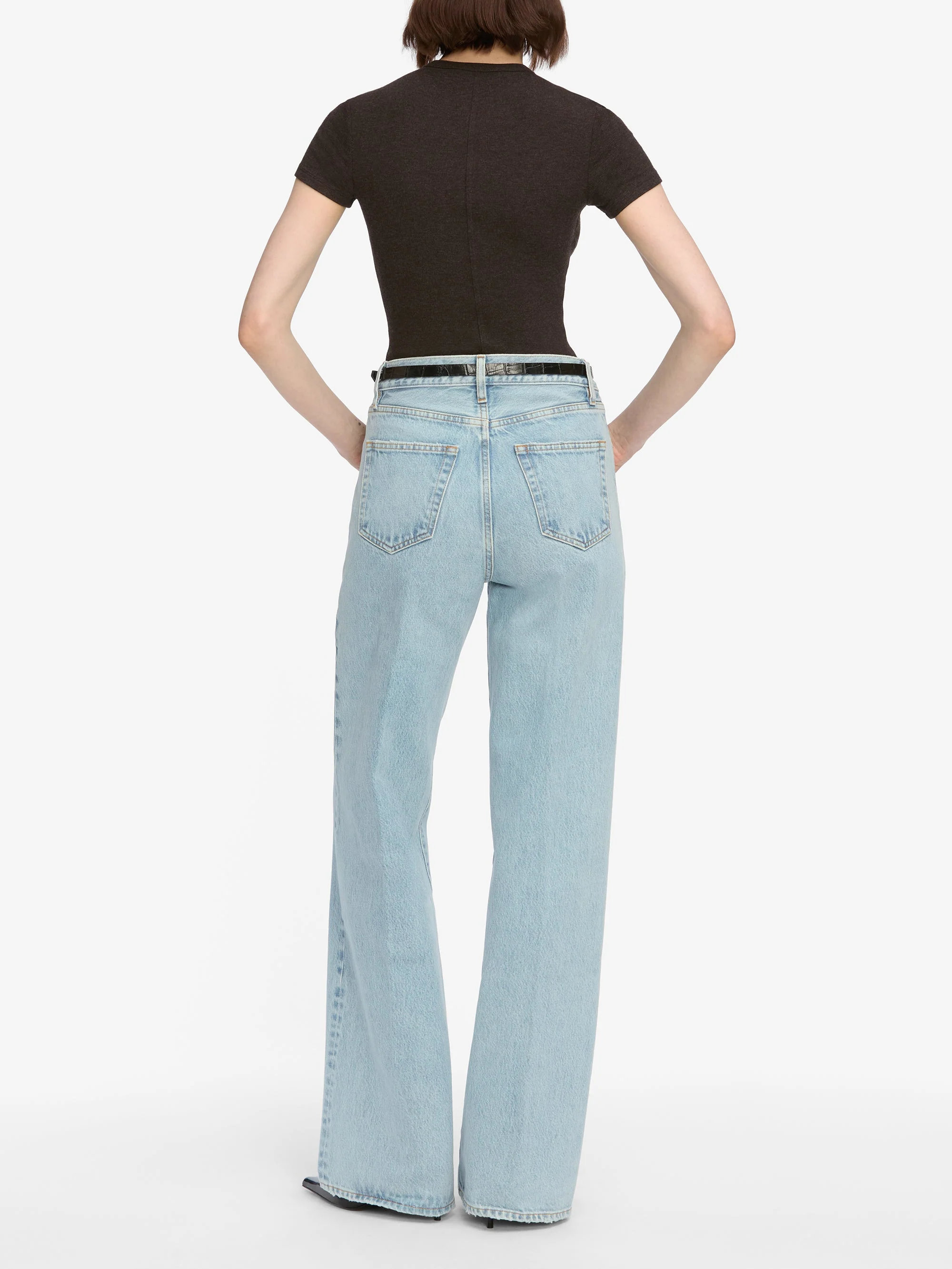 FRAME - The Rib Baby Tee - Image 6