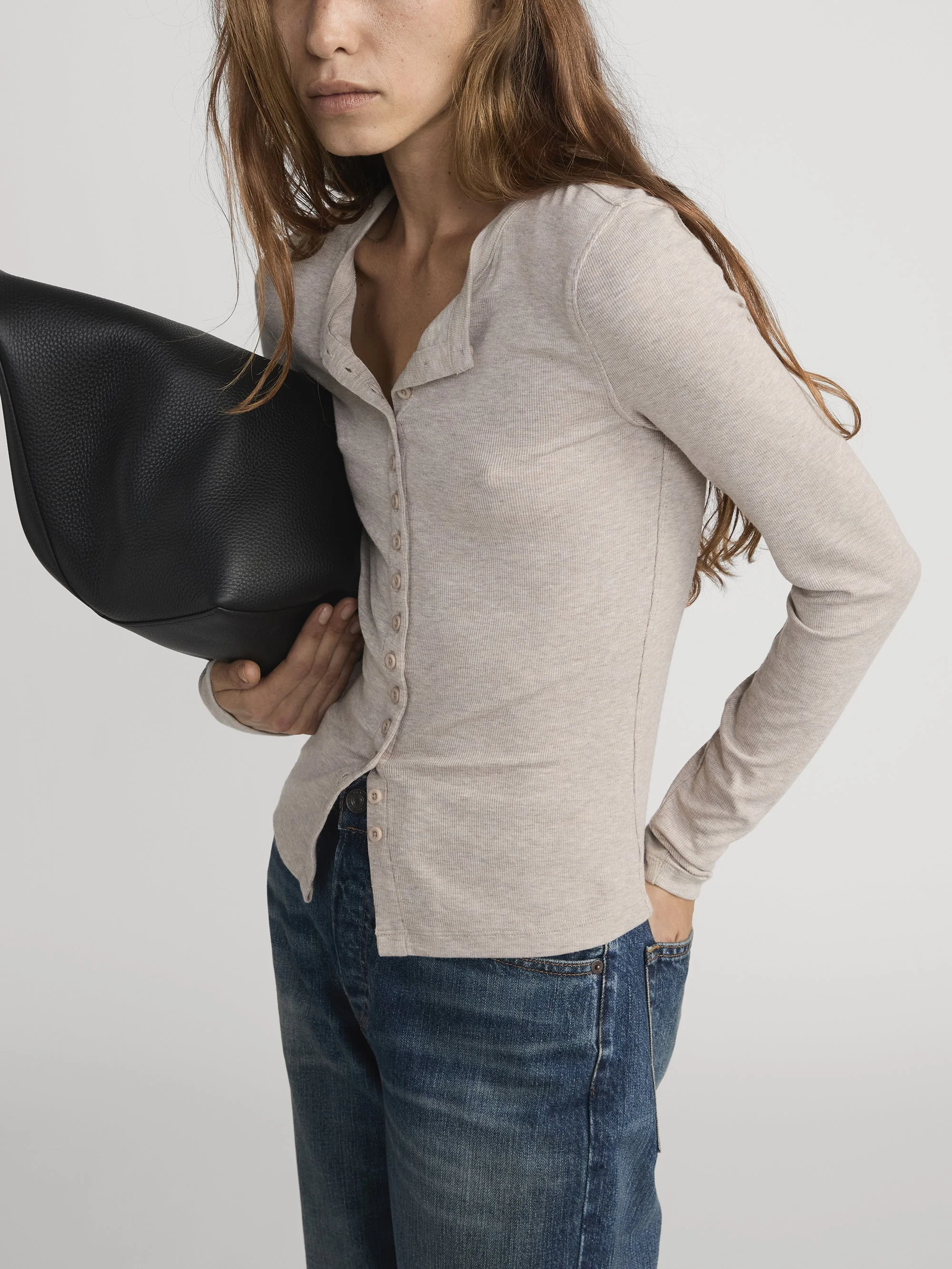 FRAME - The Rib Splay Top - Image 4