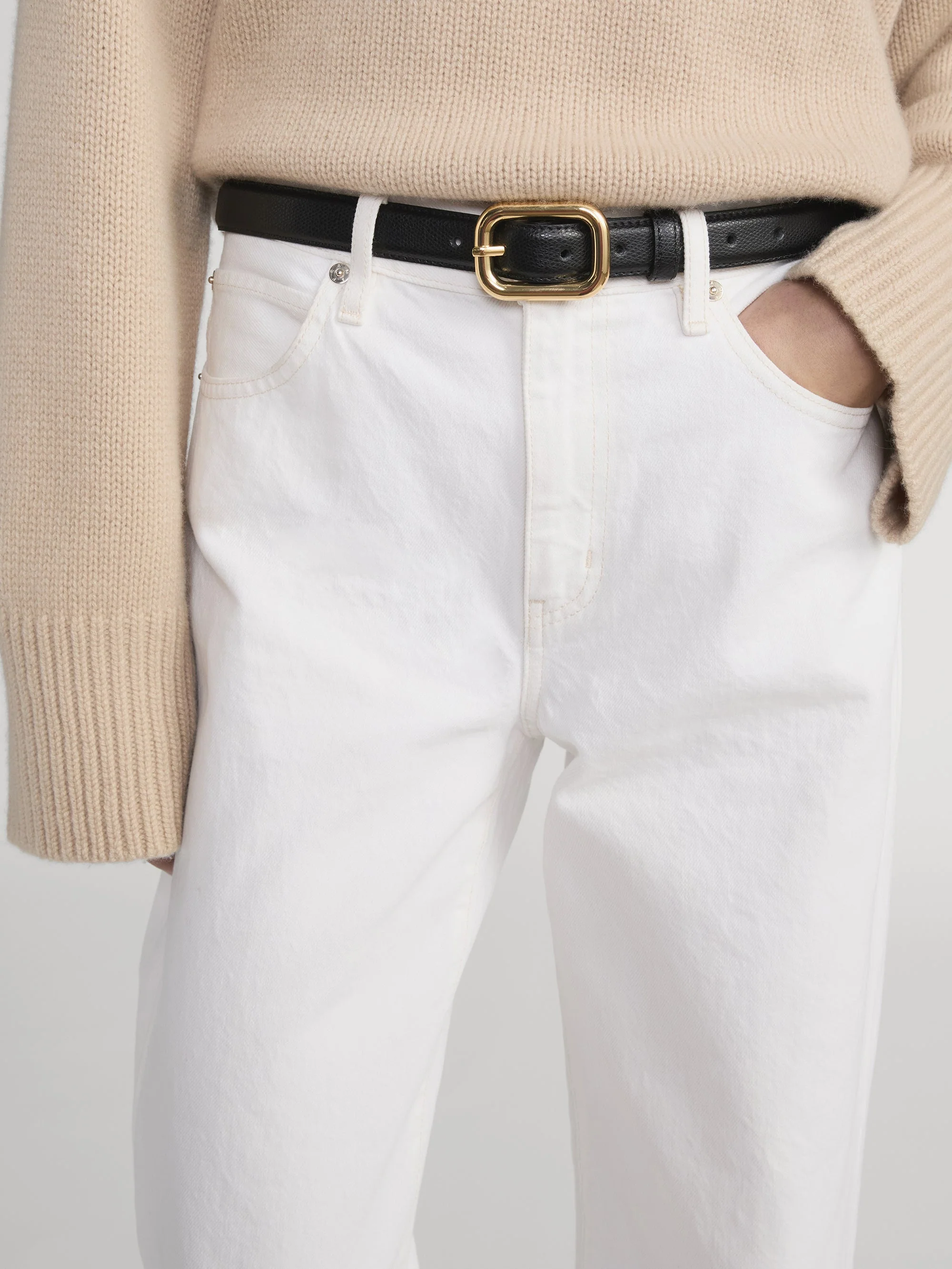 FRAME - The Rounded Buckle Belt - Image 2