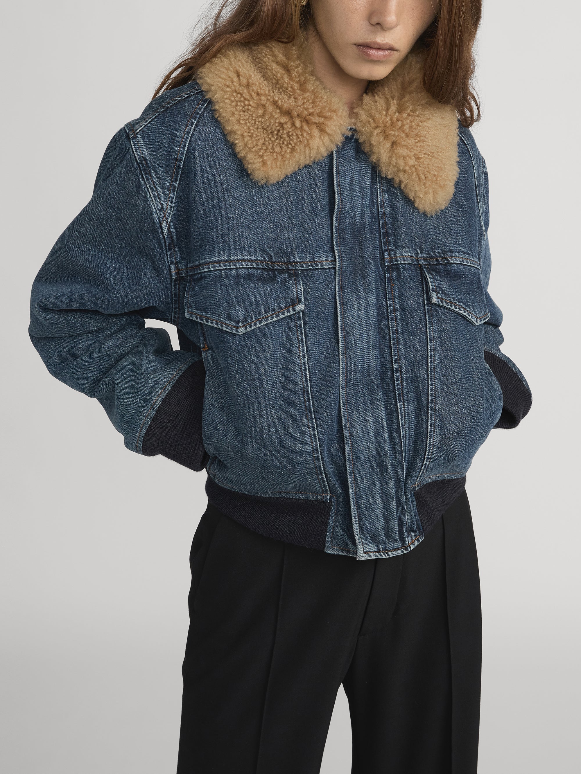 FRAME - The Shearling Aviator - Image 3