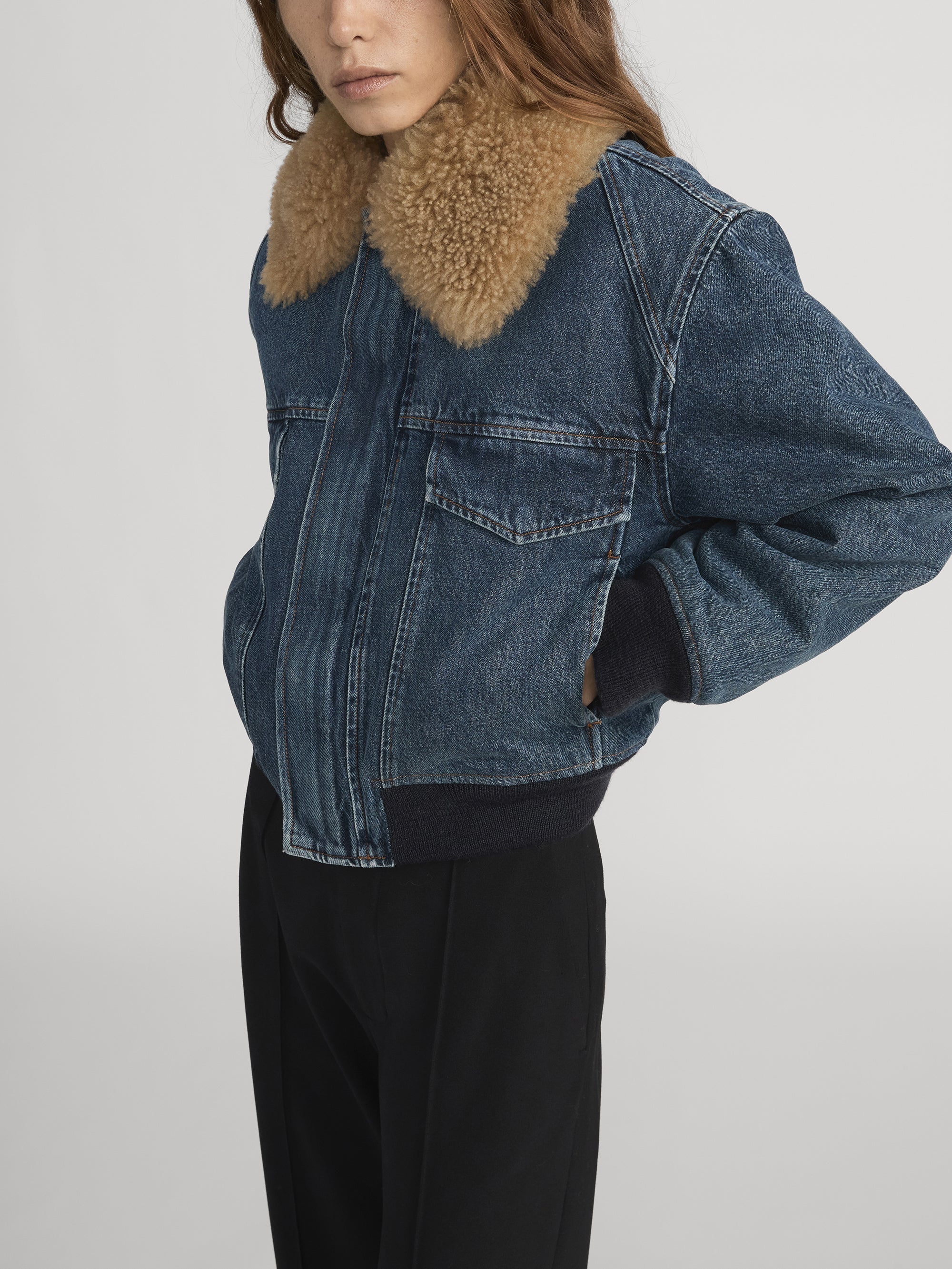 FRAME - The Shearling Aviator - Image 5