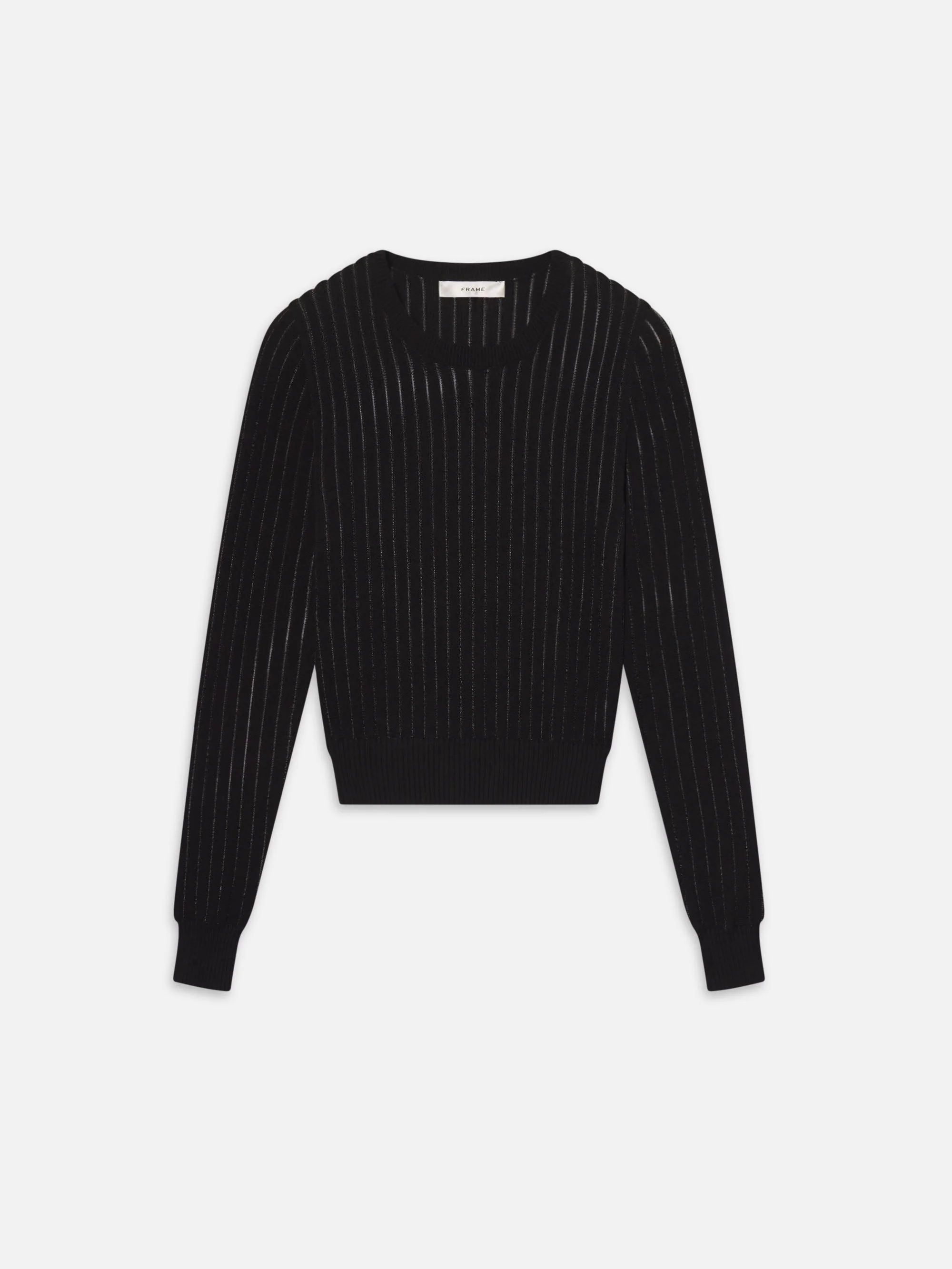 FRAME - The Sheer Stripe Sweater