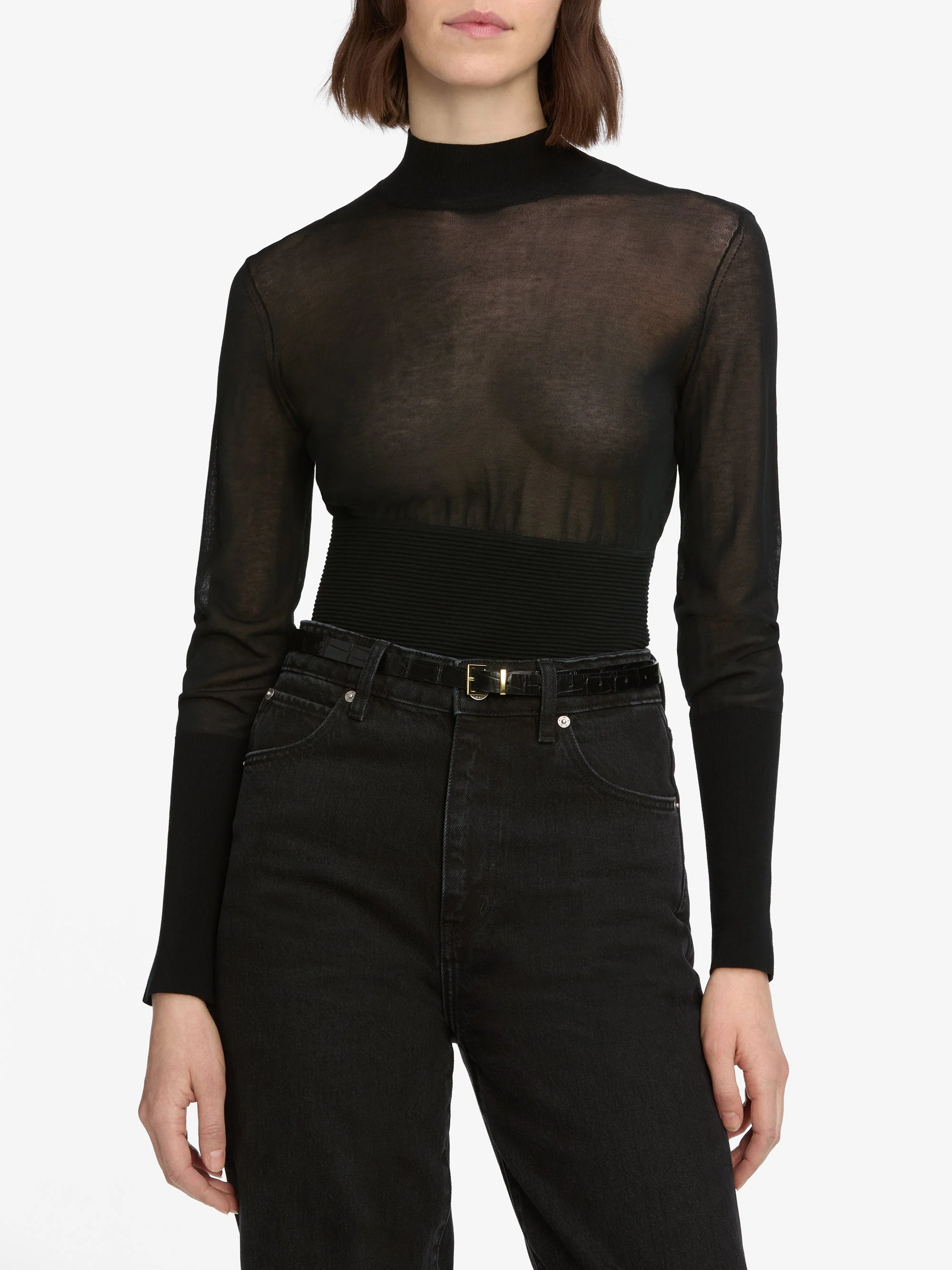 FRAME - The Sleek Sweater - Image 3